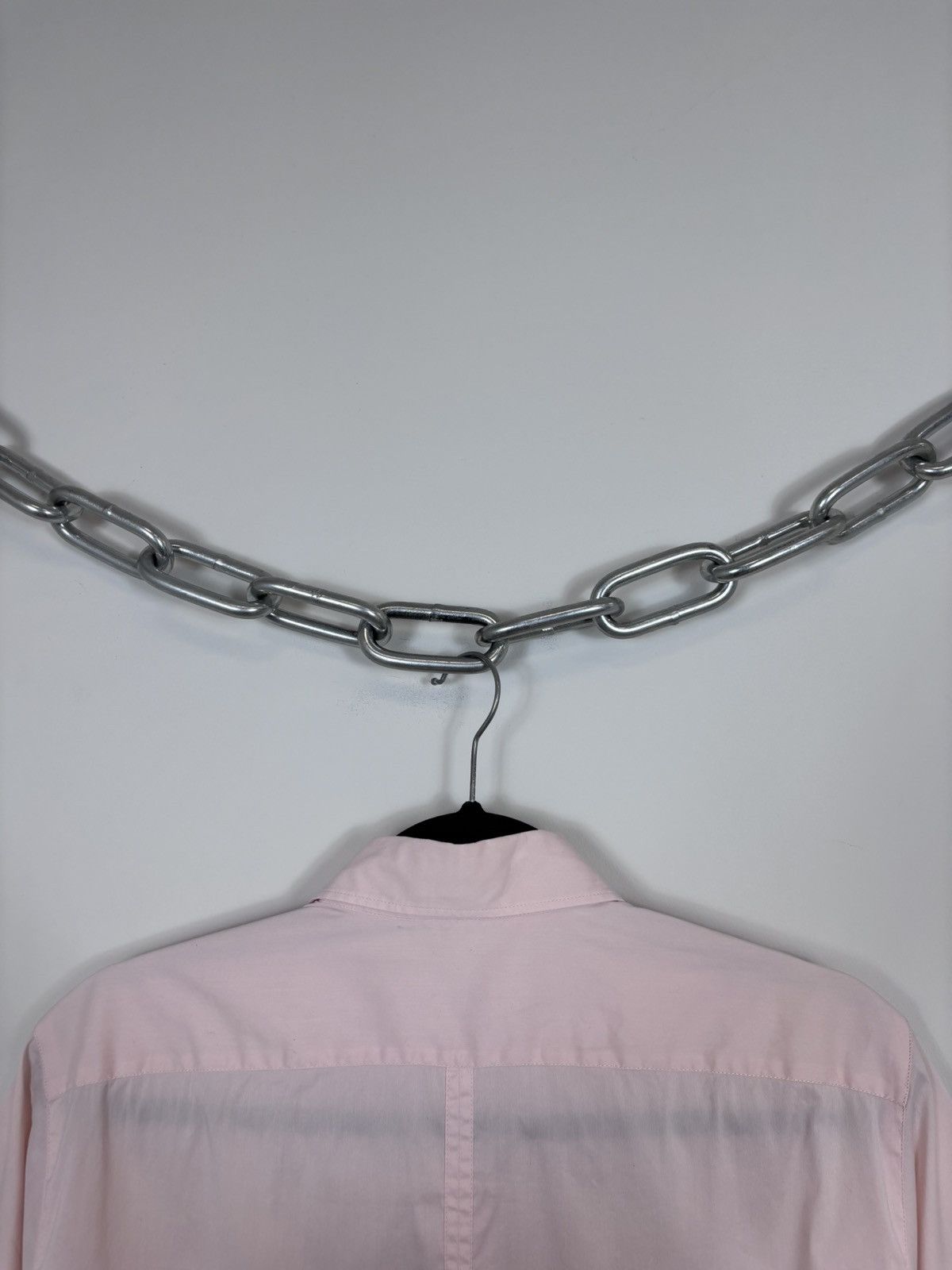 Paul Smith Paul Smith Men’s Pink Pocket Short Sleeve Shirt Cotton Blend Size US M / EU 48-50 / 2 - 18 Thumbnail