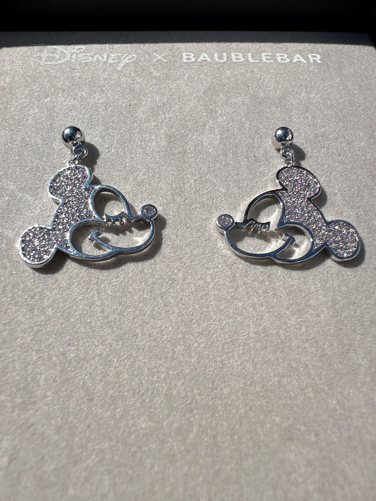 Disney Disney X BAUBLEBAR silver / gold tone diamonds paved Mickey Size ONE SIZE - 8 Thumbnail