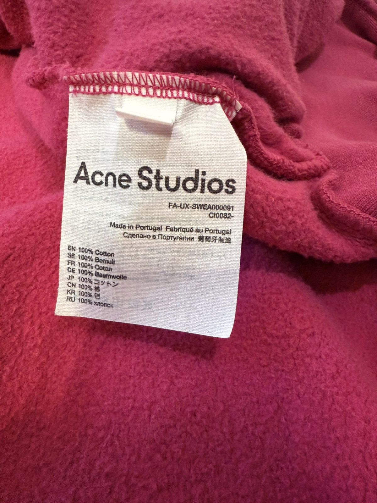 Acne Studios Acne studios zip up hoodie Size US M / EU 48-50 / 2 - 4 Thumbnail