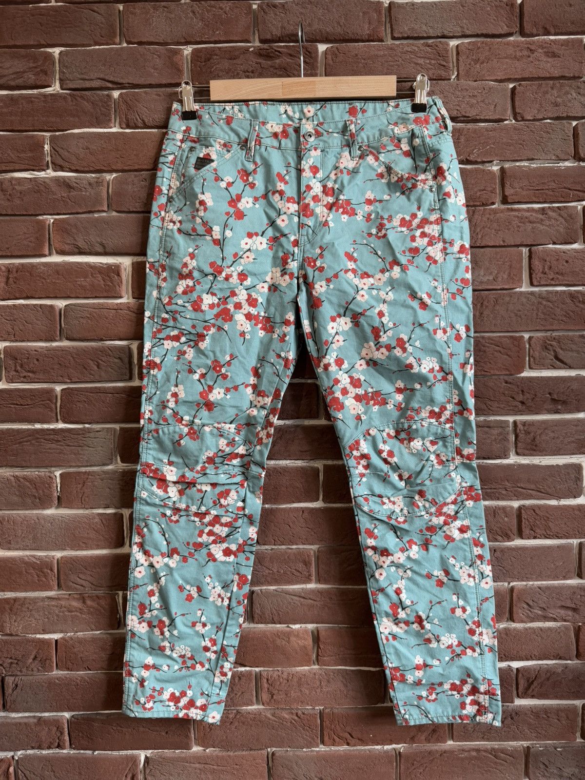 G-Star × Pharrell Rare Pharrell G Star Raw Sakura 3D Mid Boyfriend Women Pants Size 28" / US 6 / IT 42 - 1 Thumbnail