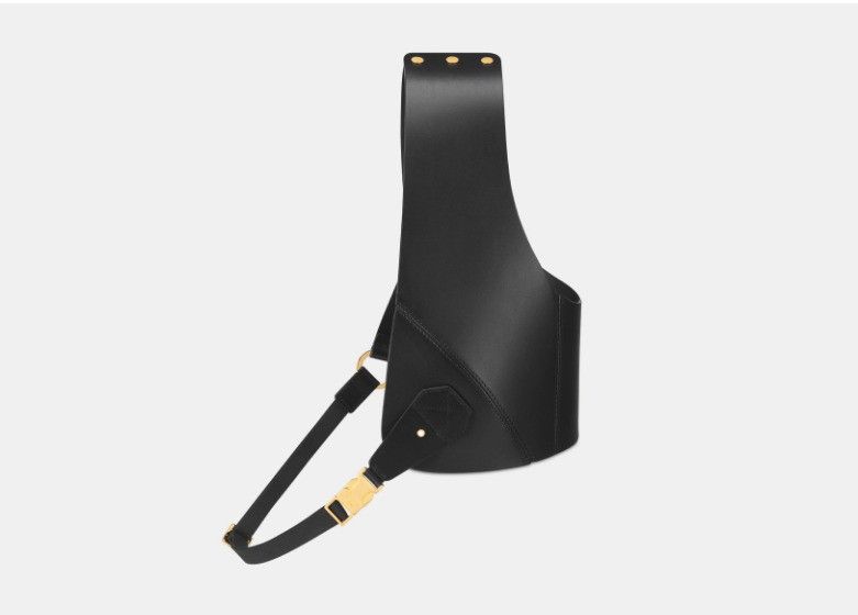 Dior o1w1db10425 B0457U Size: OS / Adjustable Plastron in Black Size ONE SIZE - 2 Thumbnail