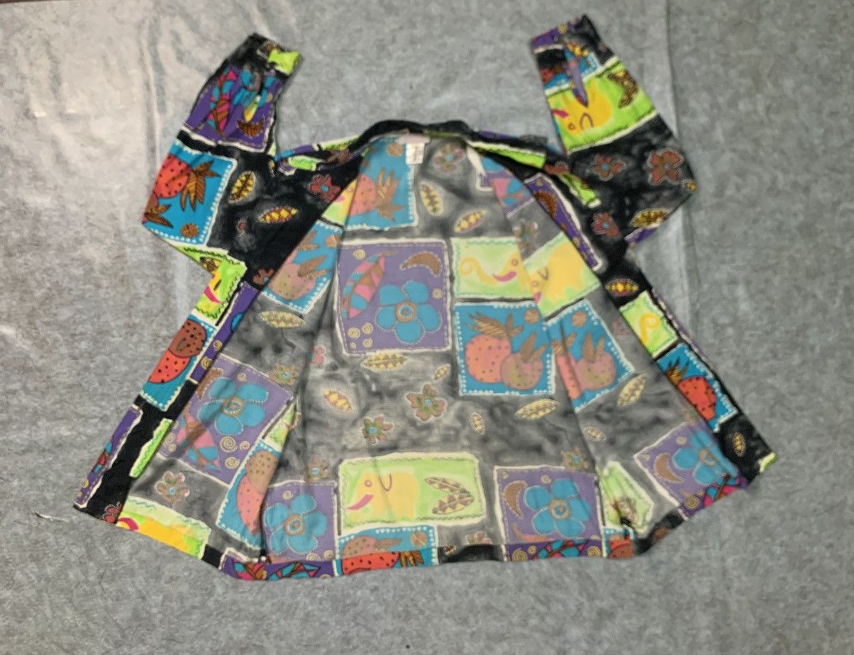Japanese Brand Rare Design Vintage Marie Claire Long Sleeve Blouse Size M / US 6-8 / IT 42-44 - 3 Thumbnail