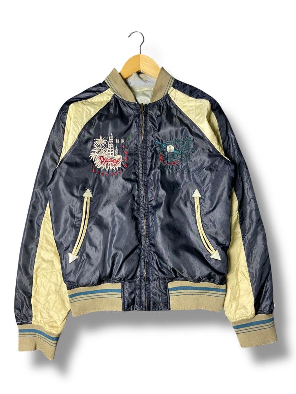 Diesel DIESEL SOUVENIR Reversible Bomber Jacket (137) Size US S / EU 44-46 / 1 - 1 Thumbnail