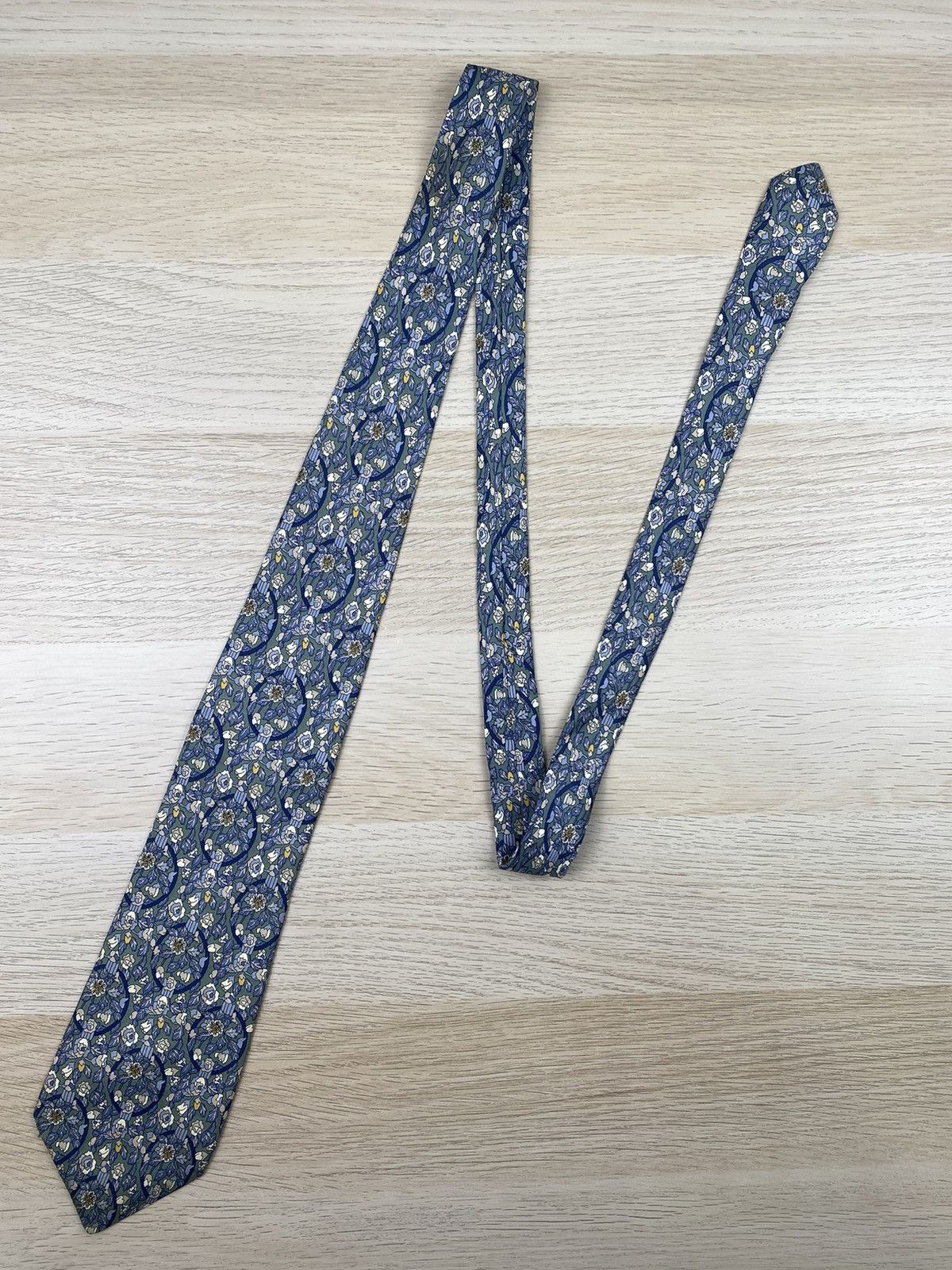 Pierre Balmain Pierre Balmain Silk TIe T55 Size ONE SIZE - 2 Thumbnail
