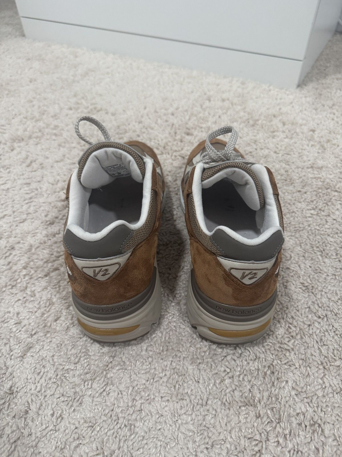 New Balance New Balance 991 v2 ‘Iconic Influences’ Caramel Cafe Size US 8.5 / EU 41-42 - 7 Thumbnail