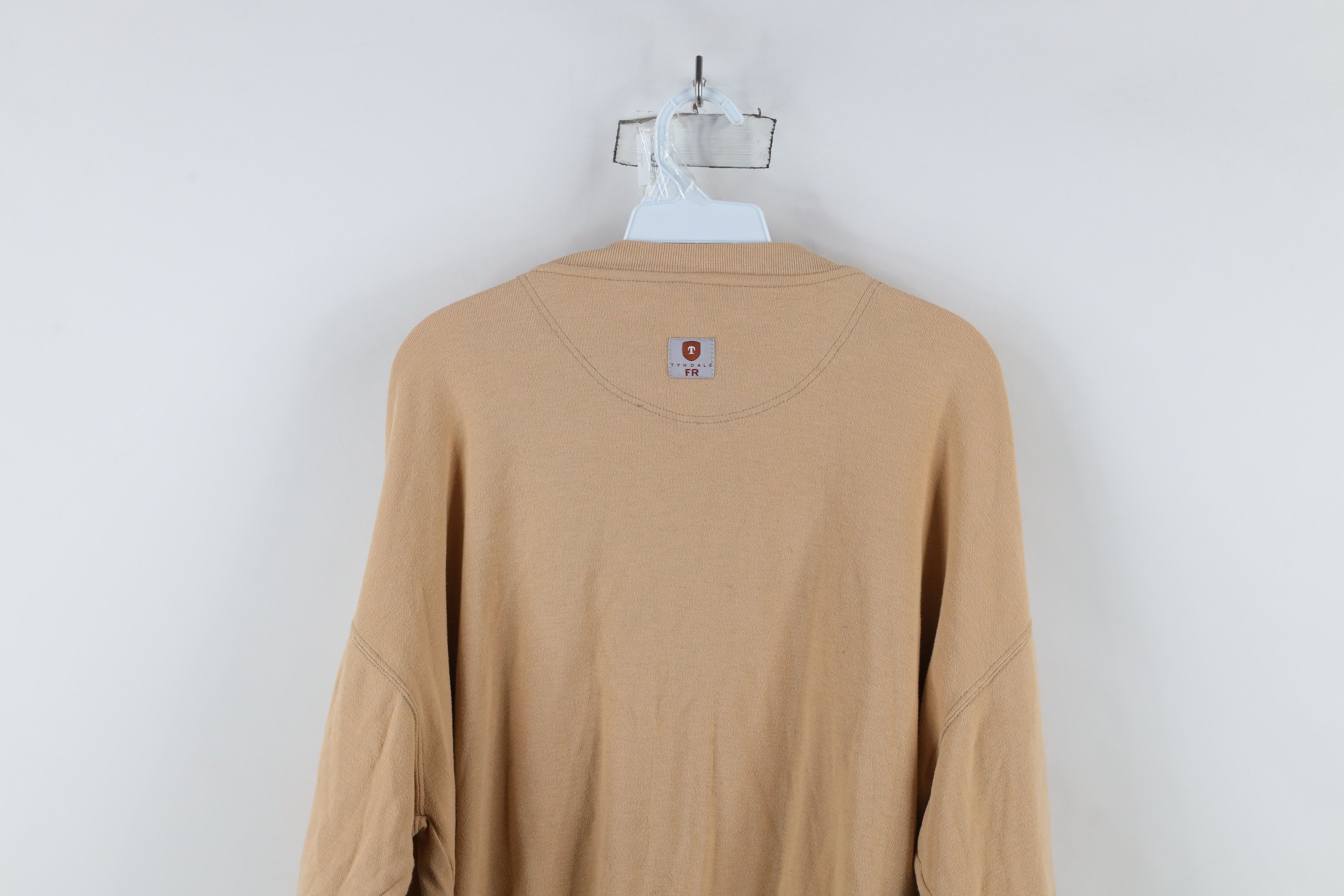 Vintage Tyndale FR Flame Resistant Long Sleeve Henley T-Shirt USA Size US XL / EU 56 / 4 - 11 Thumbnail