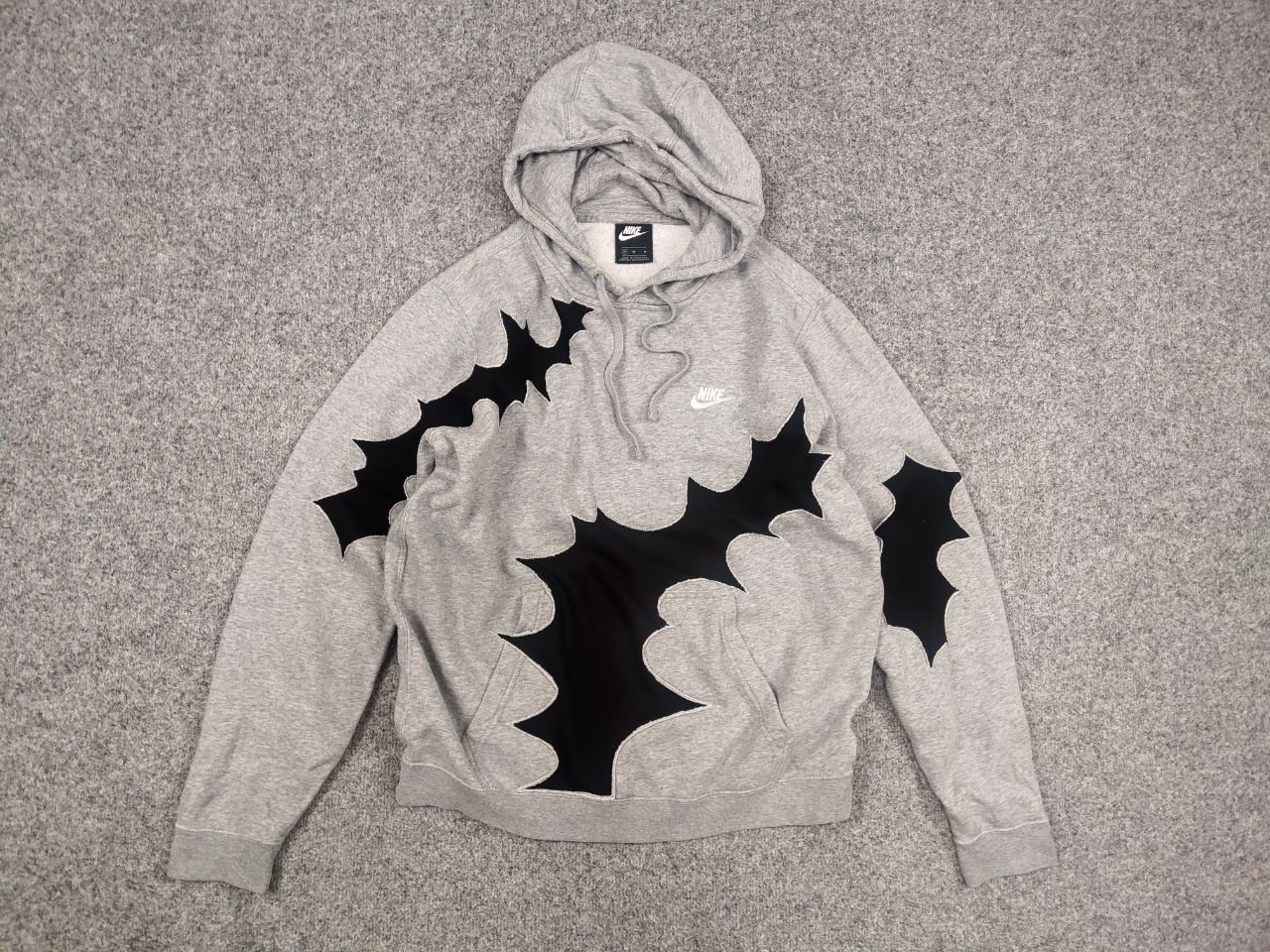 Nike Vintage Nike Gray Hoodie Y2K Style Designer Exclusive Size US M / EU 48-50 / 2 - 9 Thumbnail