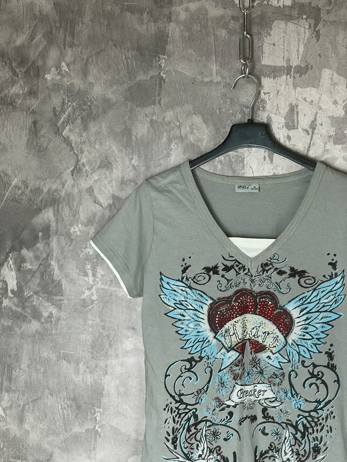 Ed Hardy Vintage Y2K Ed Hardy Style Japanese Tank Top Streetwear Size M / US 6-8 / IT 42-44 - 3 Thumbnail