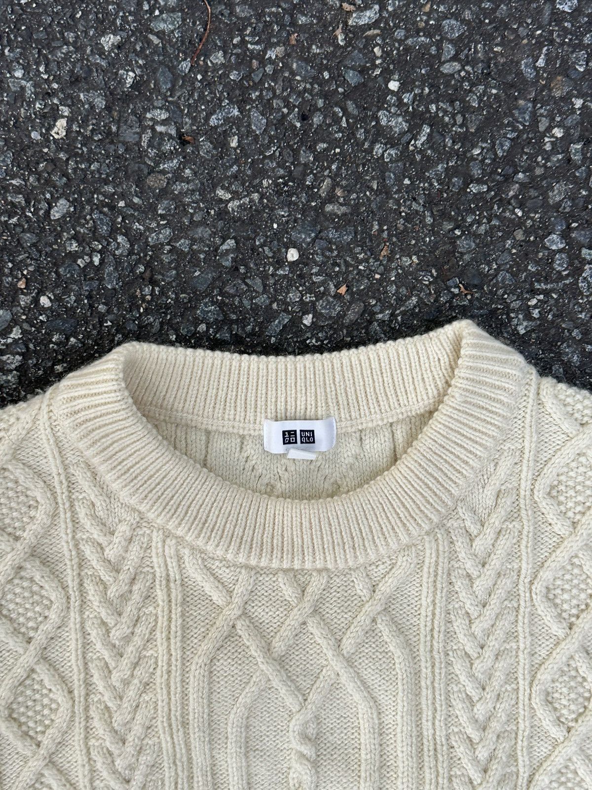 Uniqlo Off White Uniqlo Knitwear Size US M / EU 48-50 / 2 - 2 Thumbnail