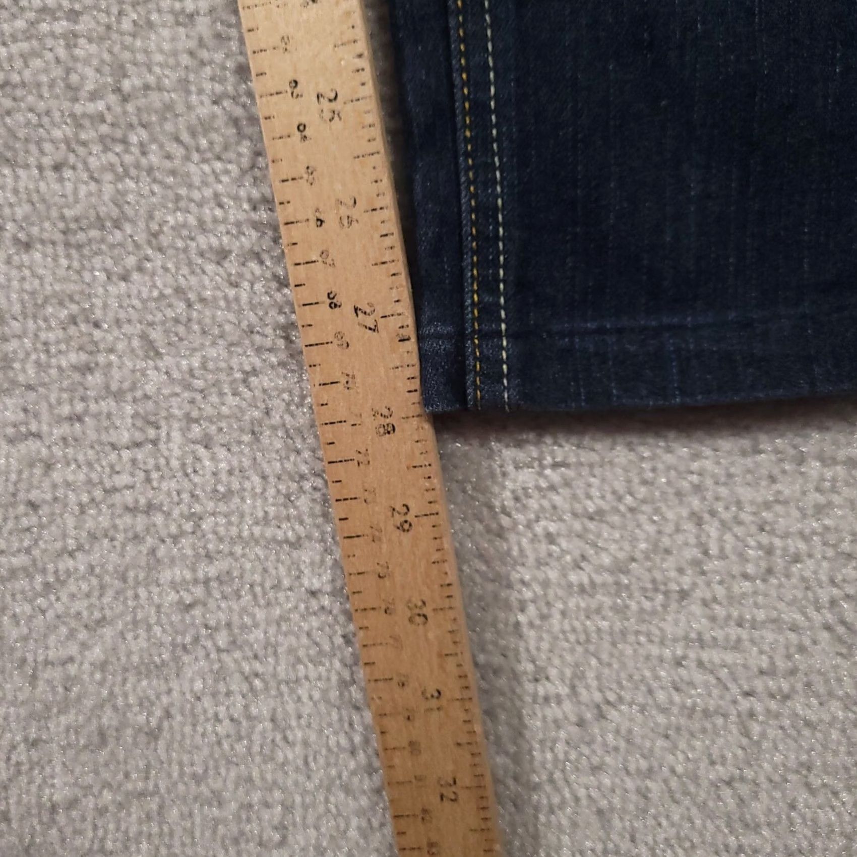 Rocawear Rocawear Jeans Womens 6 Blue Skinny Denim Embroidered Pockets 28x28 Blue Stretch 5-Pocket Womens Jeans Mens? Size 28" / US 6 / IT 42 - 6 Thumbnail