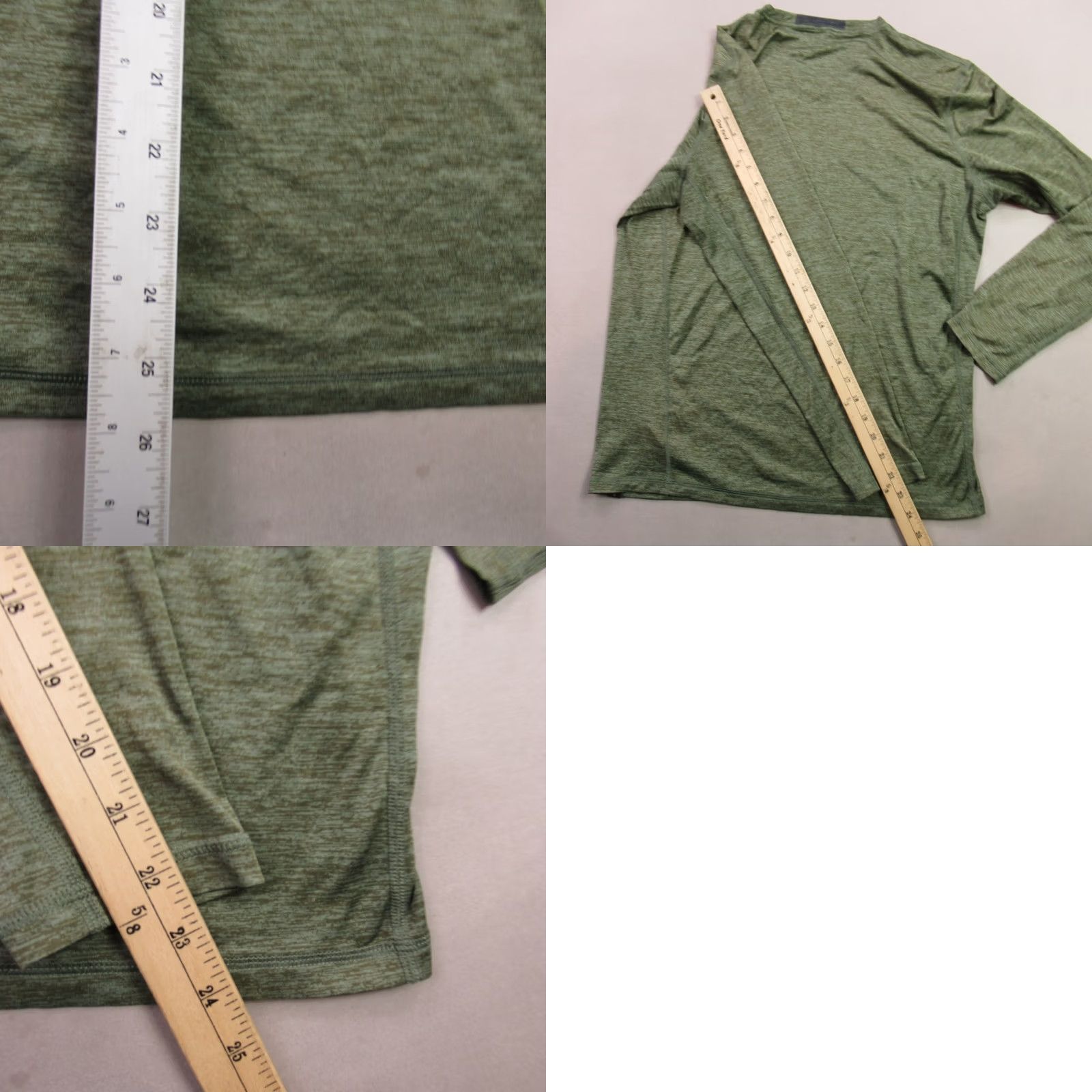 Prana Prana Shirt Mens Medium Long Sleeve Crew Neck Pullover Outdoors Green Size US M / EU 48-50 / 2 - 8 Thumbnail
