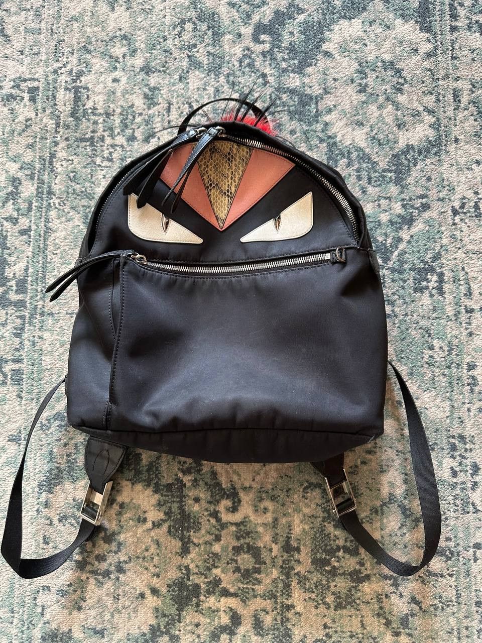 RARE FENDI Medium Monster Eyes Backpack