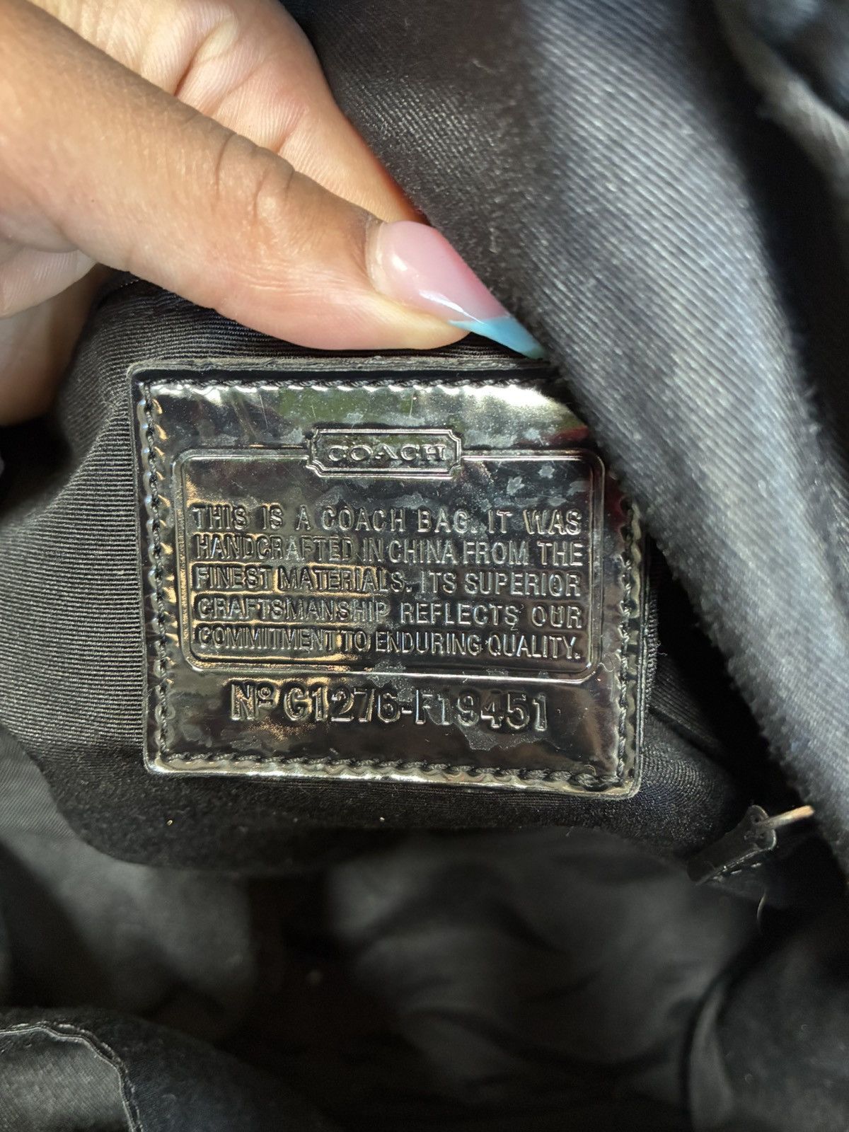 Coach VINTAGE COACH 90s BACKPACK Size ONE SIZE - 5 Thumbnail