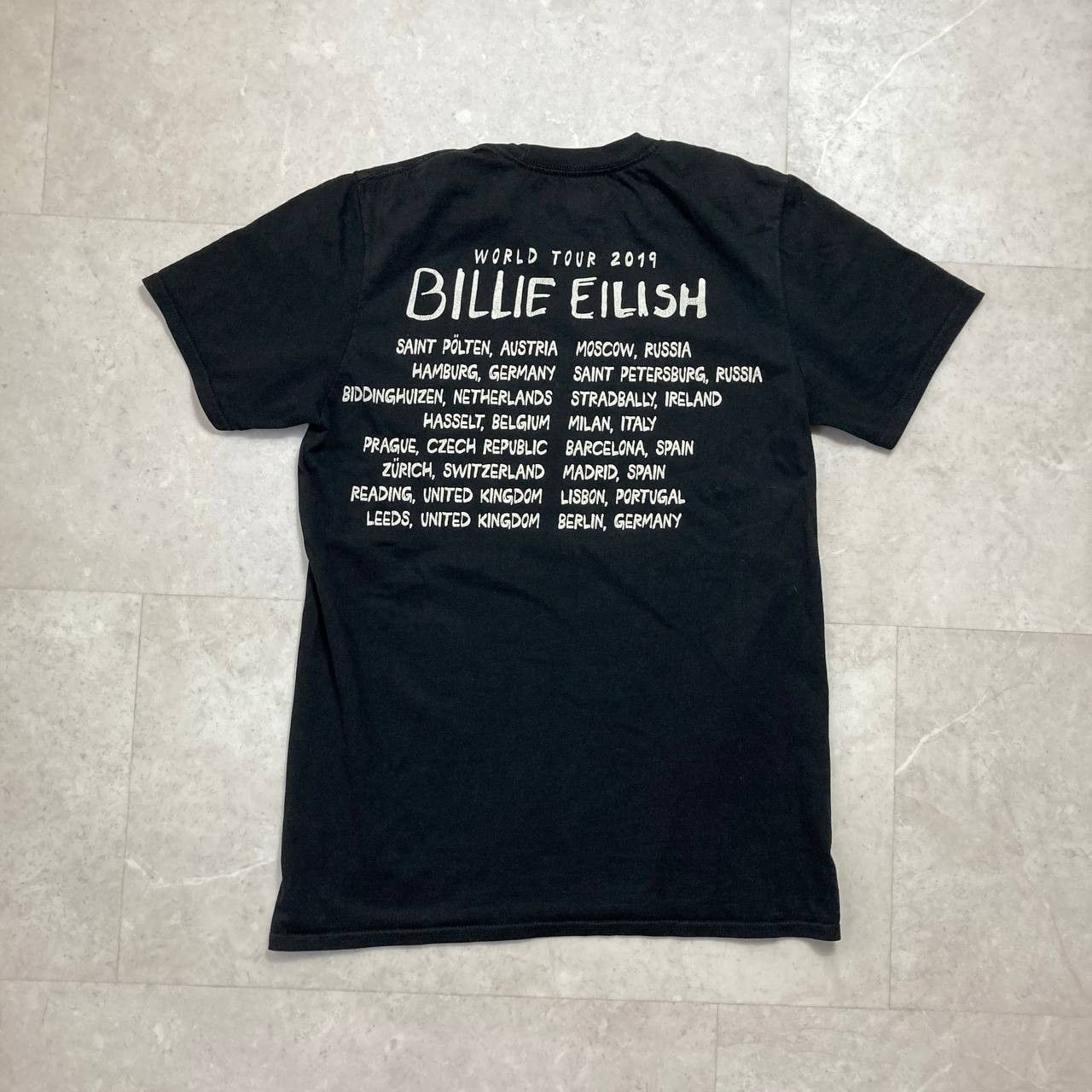 Rap Tees Billie Eilish Where Do We Go Tour Pop Electronic Rock Band Size US M / EU 48-50 / 2 - 5 Thumbnail