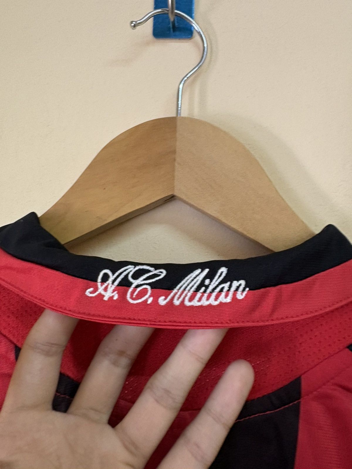 Adidas Vintage 2005 2006 AC Milan Adidas Zafira Jersey Blokecore Size US M / EU 48-50 / 2 - 8 Thumbnail