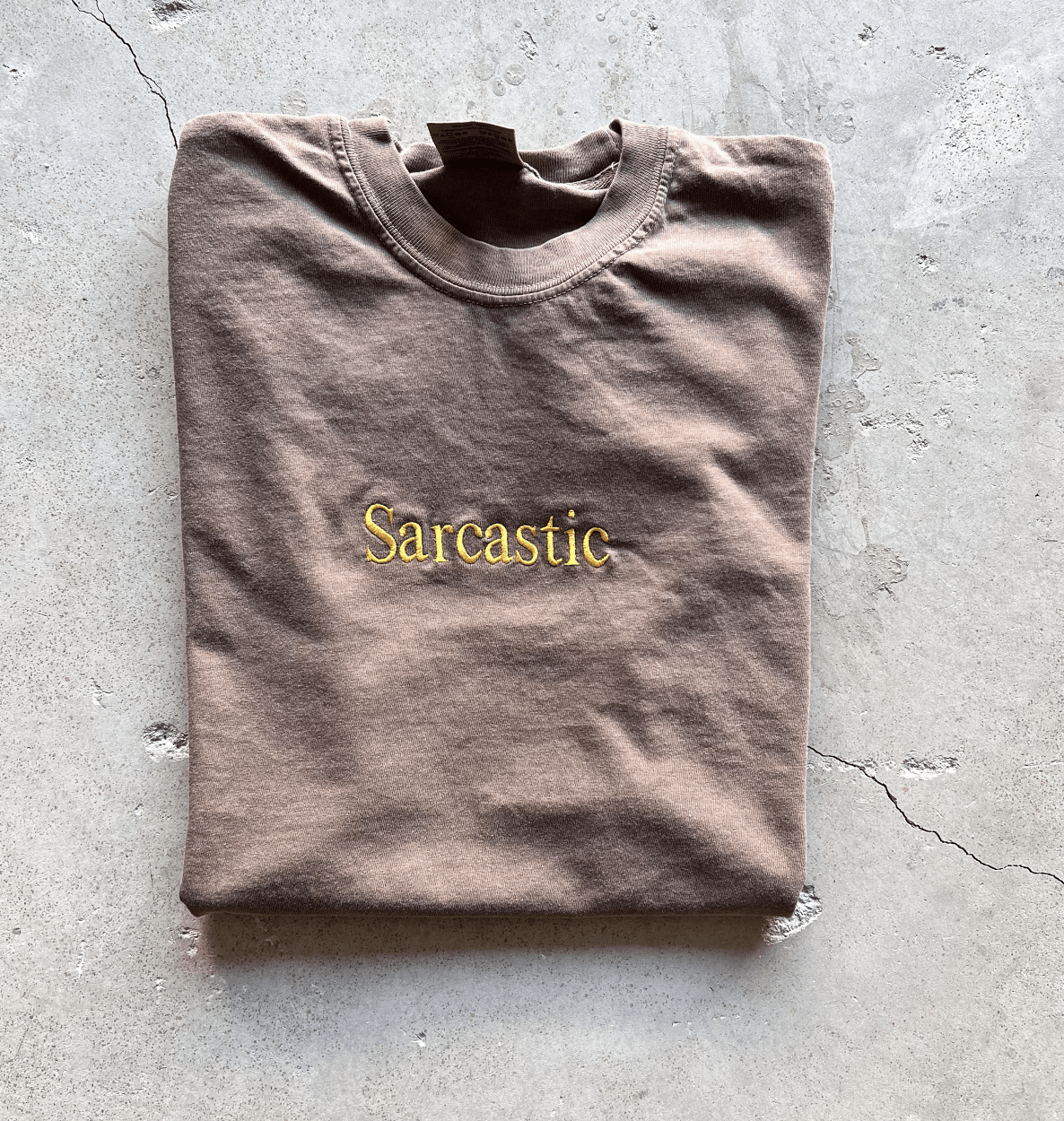 Prolific Sarcastic 100% Cotton Tshirt Embroidered Size US XL / EU 56 / 4 - 2 Thumbnail
