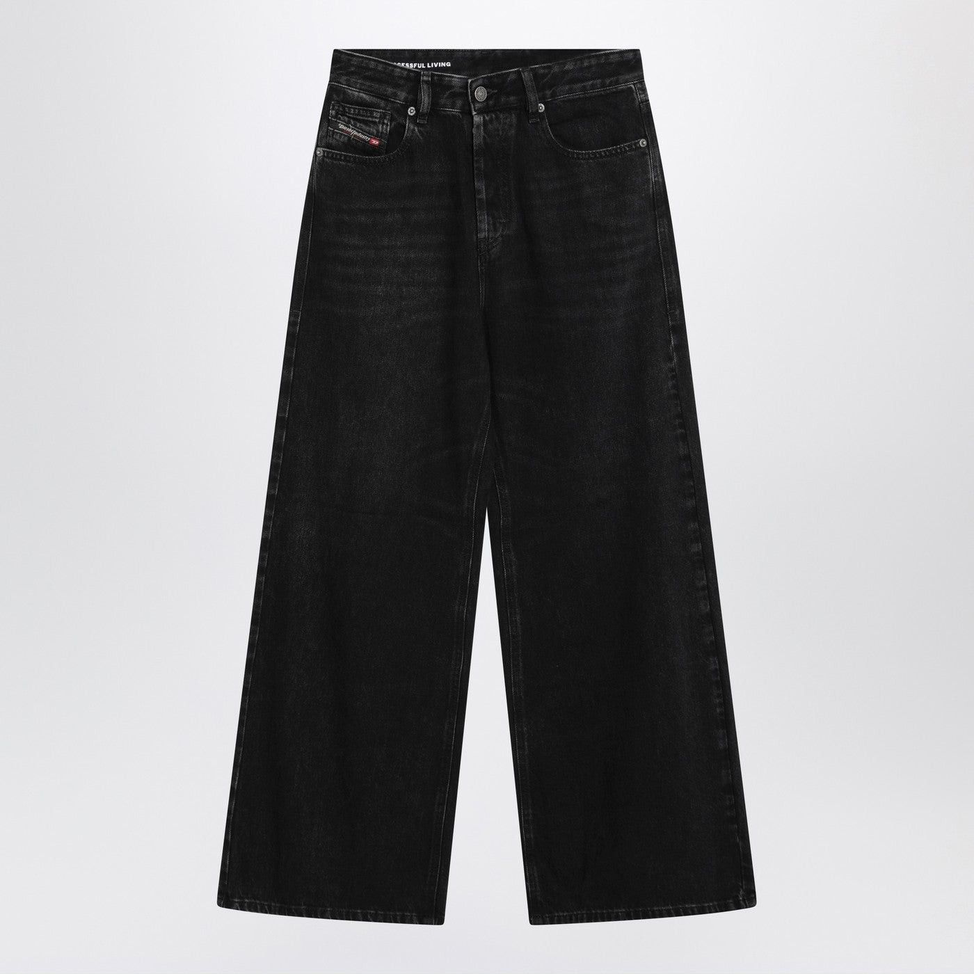 Diesel Diesel Relaxed 1996 D-Sire Jeans In Gray-Black Size 26" / US 2 / IT 38 - 1 Thumbnail