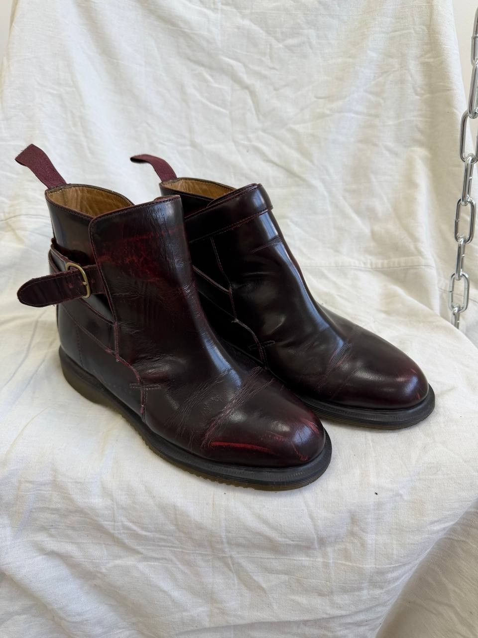Dr. Martens D.r. Martens Women Leather Luxury Chelsea Ankle Y2K Size US 6 / IT 36 - 4 Thumbnail