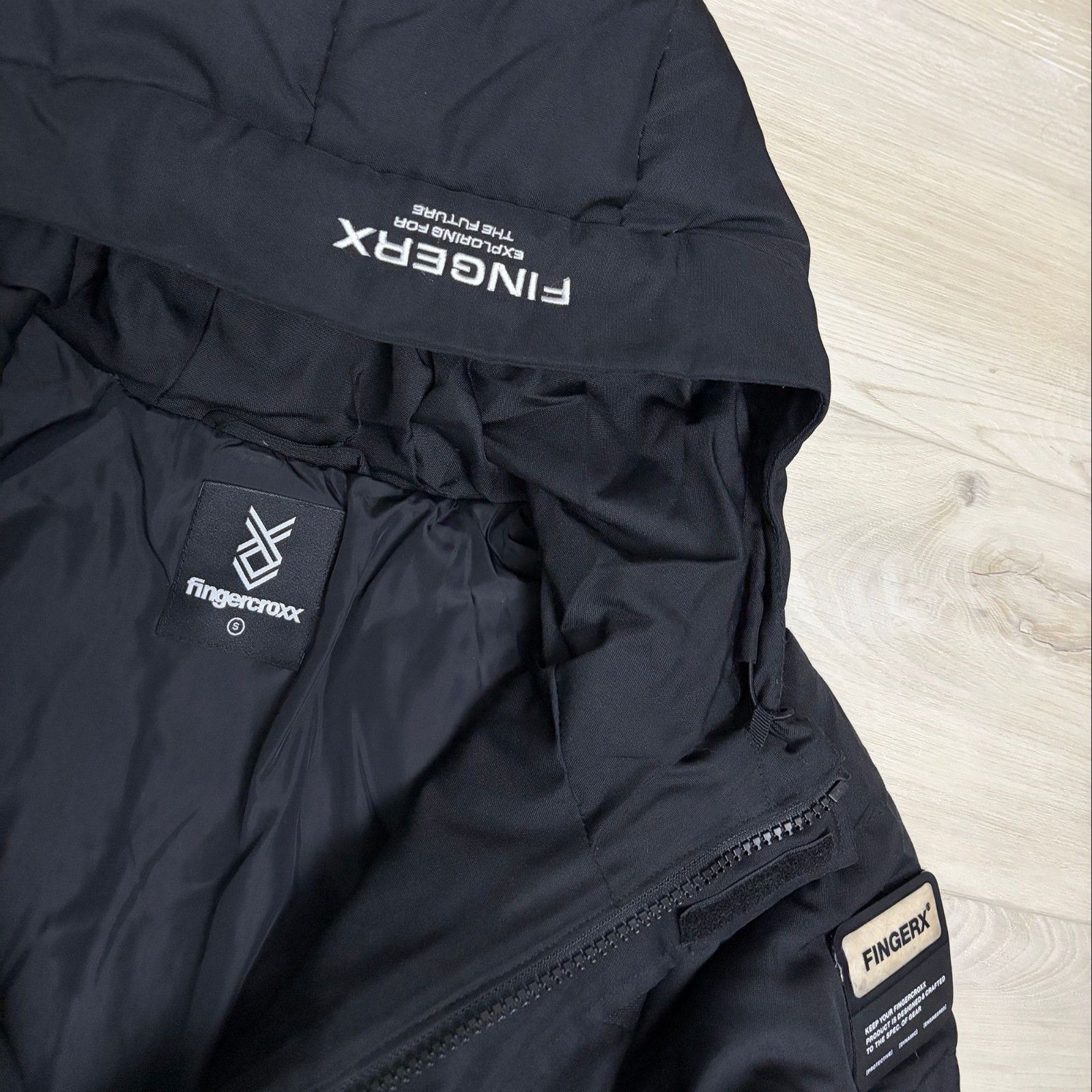 Fingercroxx FINGERCROXX Down Winter Puffer Parka Jacket Coat Mens Small Size US S / EU 44-46 / 1 - 5 Thumbnail