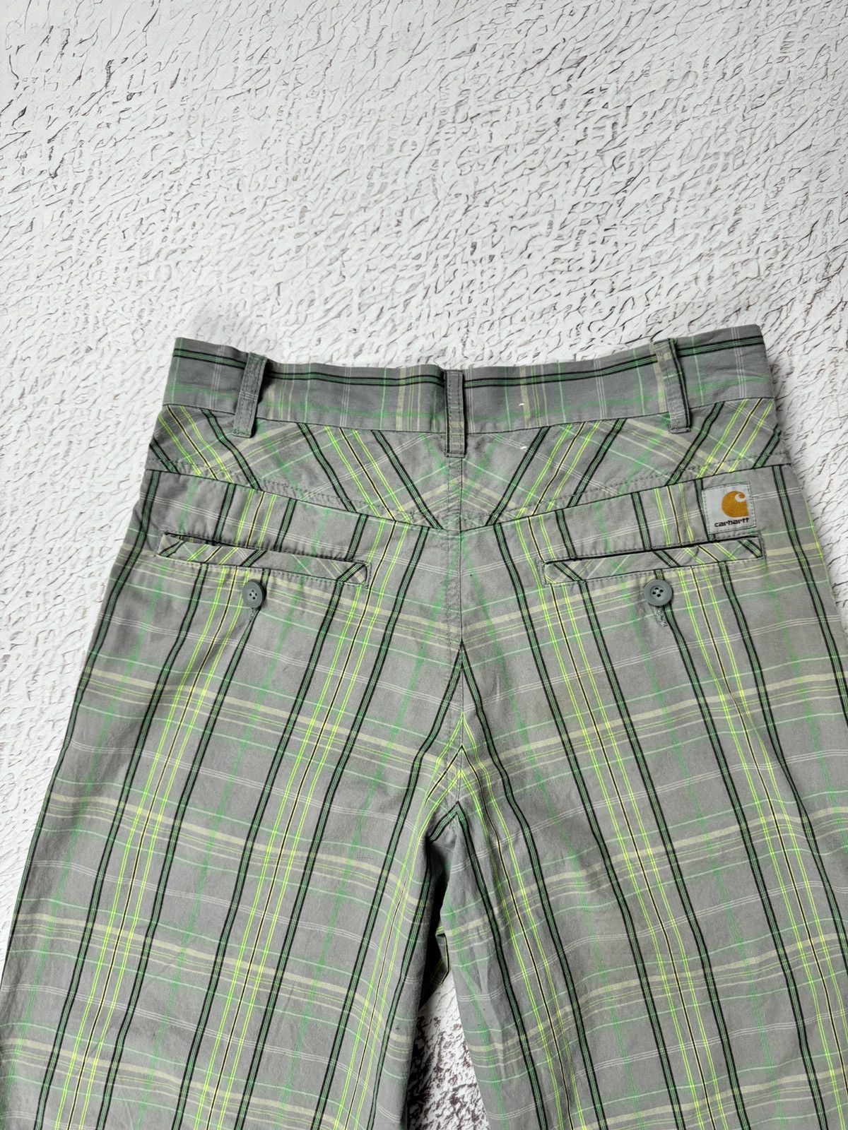 Carhartt Carhartt Freight Bermuda vintage checkered shorts size 29 Size US 29 - 12 Thumbnail