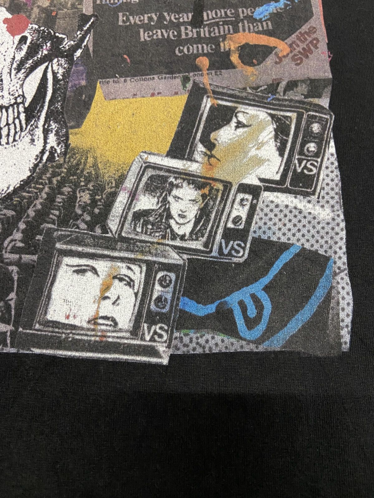 Seditionaries BACKBONE : SOCIALIST WORKERS PARTY COLLEGE ARTWORK TEE Size US M / EU 48-50 / 2 - 11 Thumbnail