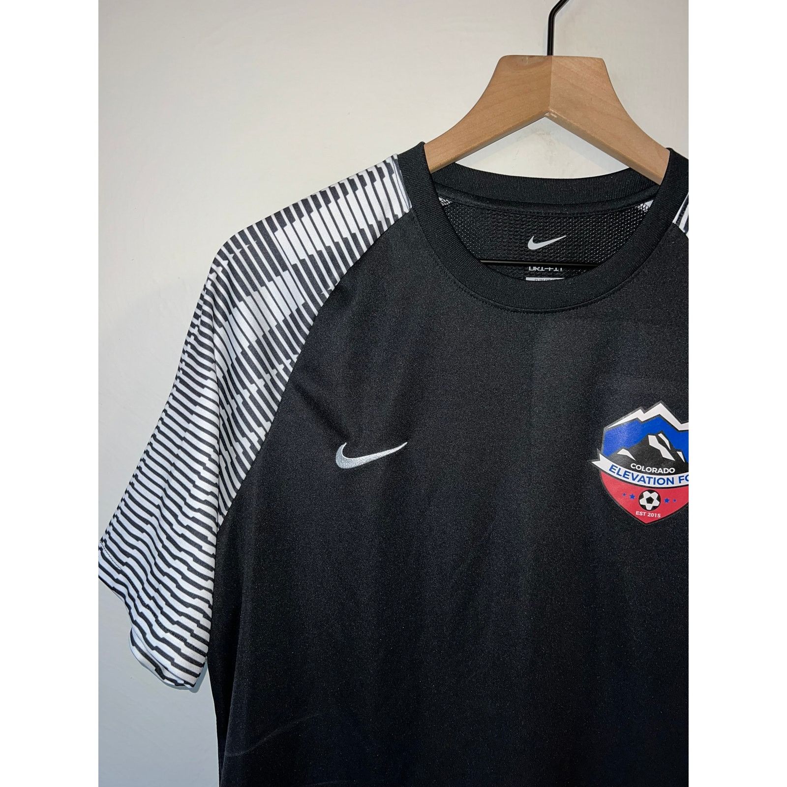 Nike Nike Colorado Elevation Jersey Dri Fit FC black Soccer Top L Size US L / EU 52-54 / 3 - 3 Thumbnail