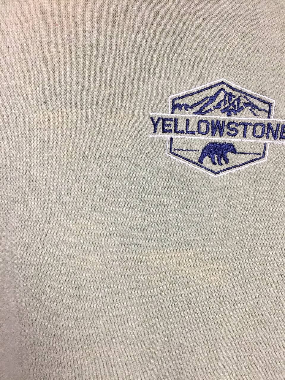 Vintage Vtg Eco Mountain Yellowstone USA National Park Tee Size US M / EU 48-50 / 2 - 4 Thumbnail