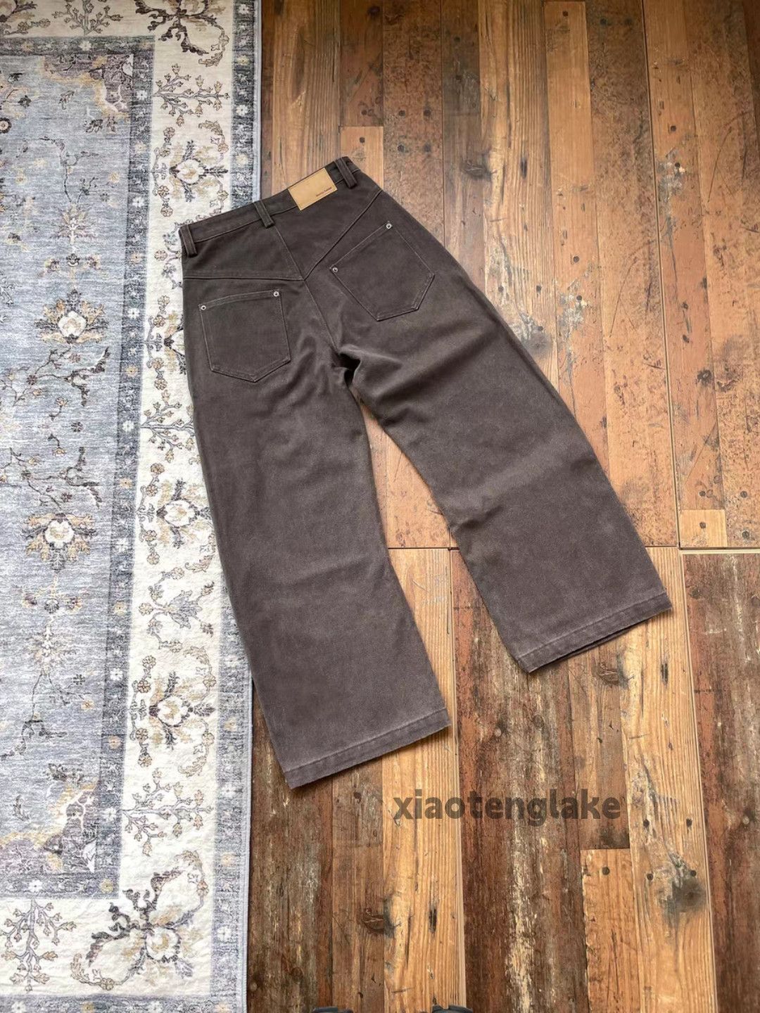 Vintage xtl washed faded loose baggy skate hiphop cargo pants Size US 26 / EU 42 - 2 Thumbnail