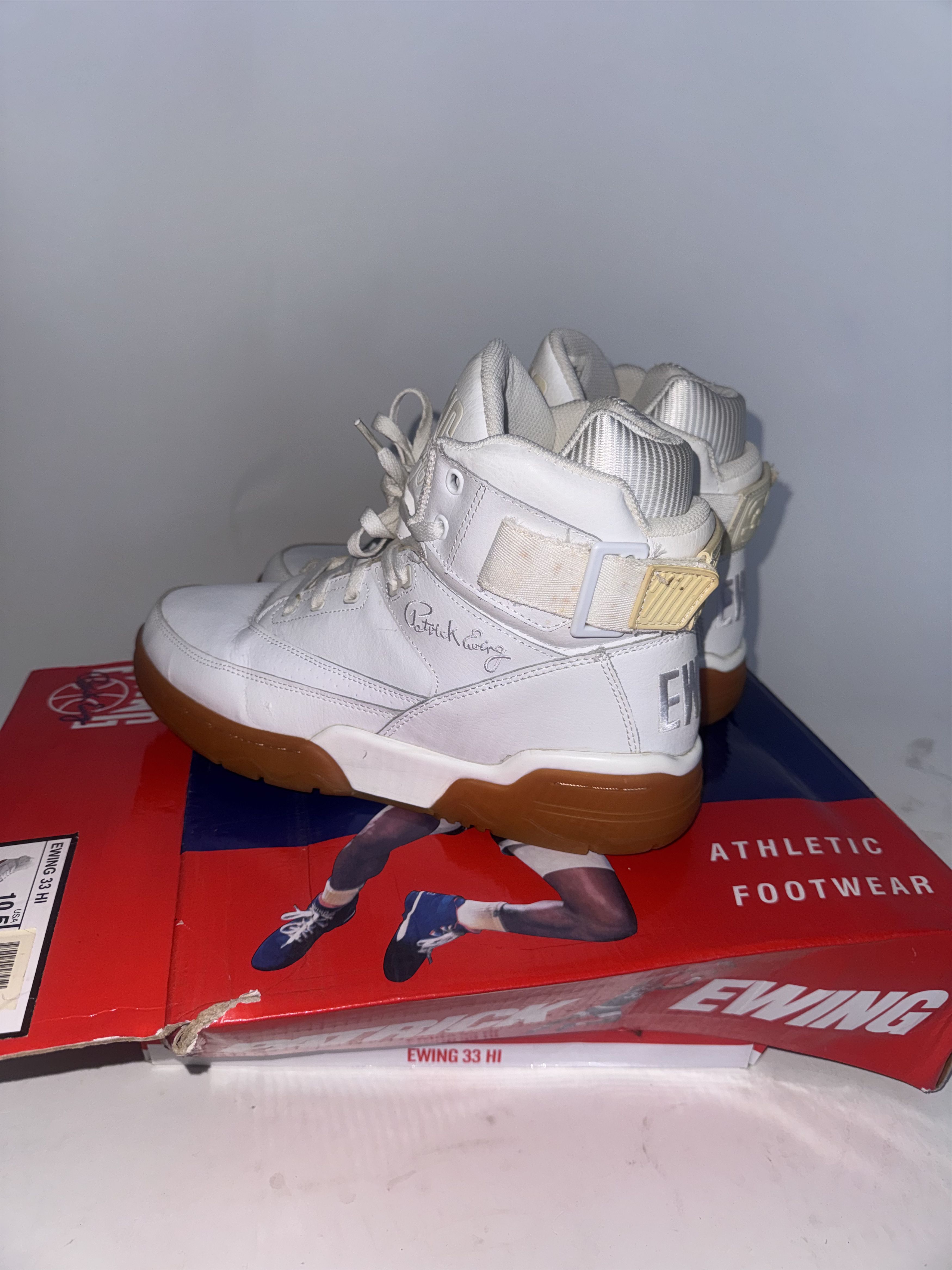 Ewing Athletics Ewing 33 Hi White Gum Size US 10.5 / EU 43-44 - 8 Thumbnail