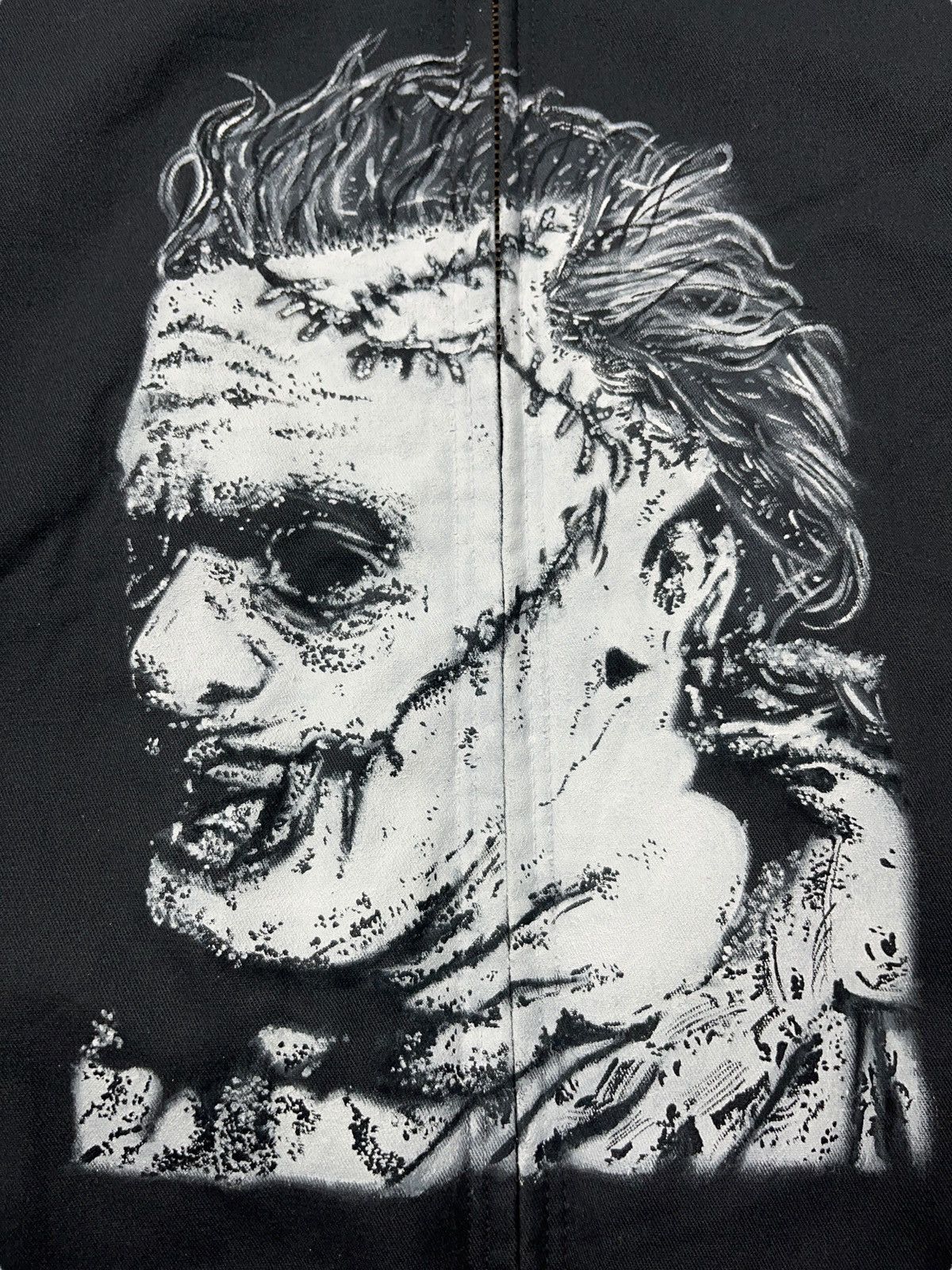 Expert Horror 80s The Texas Chainsaw Massacre Custom Made Red Kap Jacket Size US XL / EU 56 / 4 - 5 Thumbnail