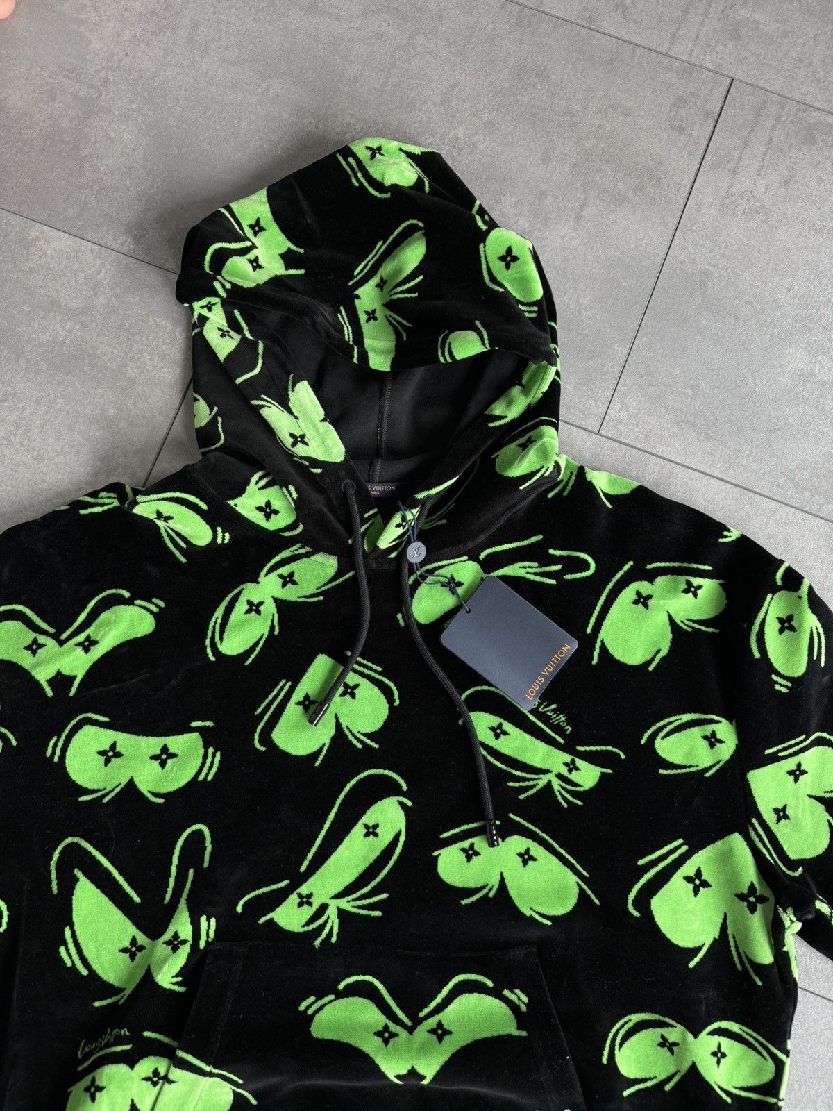 Louis Vuitton LV Eyes Graphic Jacquard Hoodie Size US L / EU 52-54 / 3 - 2 Thumbnail