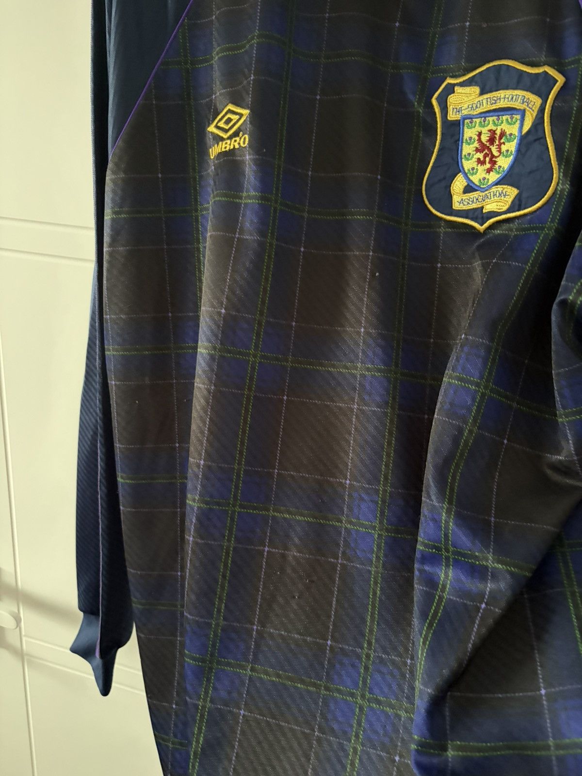 Scotland umbro 1994 domowa wersja meczowa — zdjęcie 4
