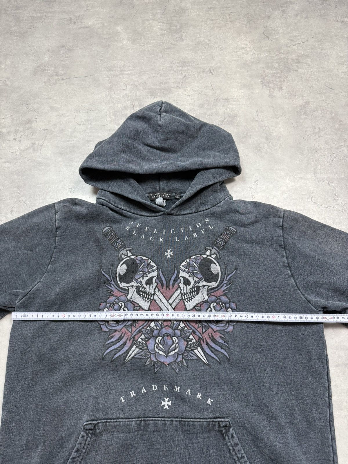 Affliction Affliction Vintage Hoodie Size US XL / EU 56 / 4 - 10 Thumbnail