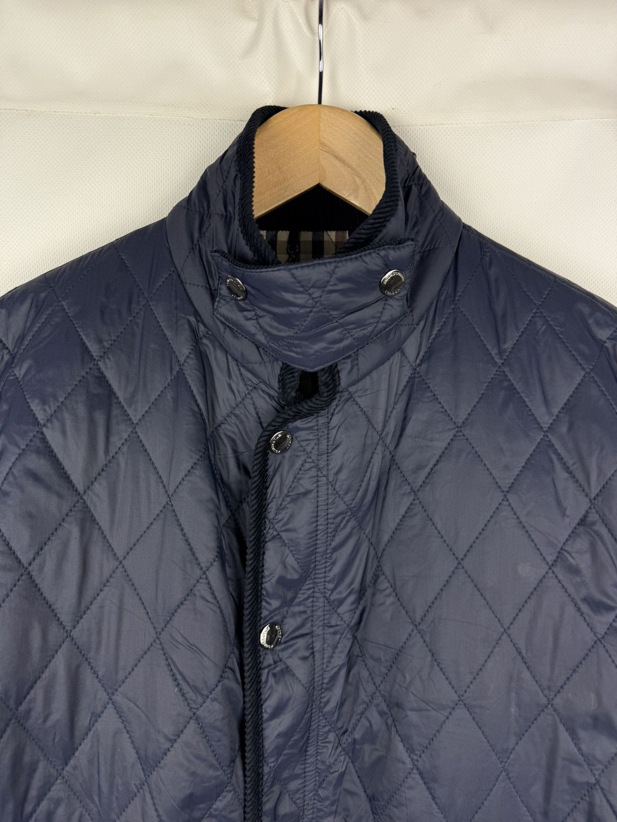 Aquascutum Aquascutum Men’s Quilted Check Lined Jacket Size S Size US S / EU 44-46 / 1 - 8 Thumbnail
