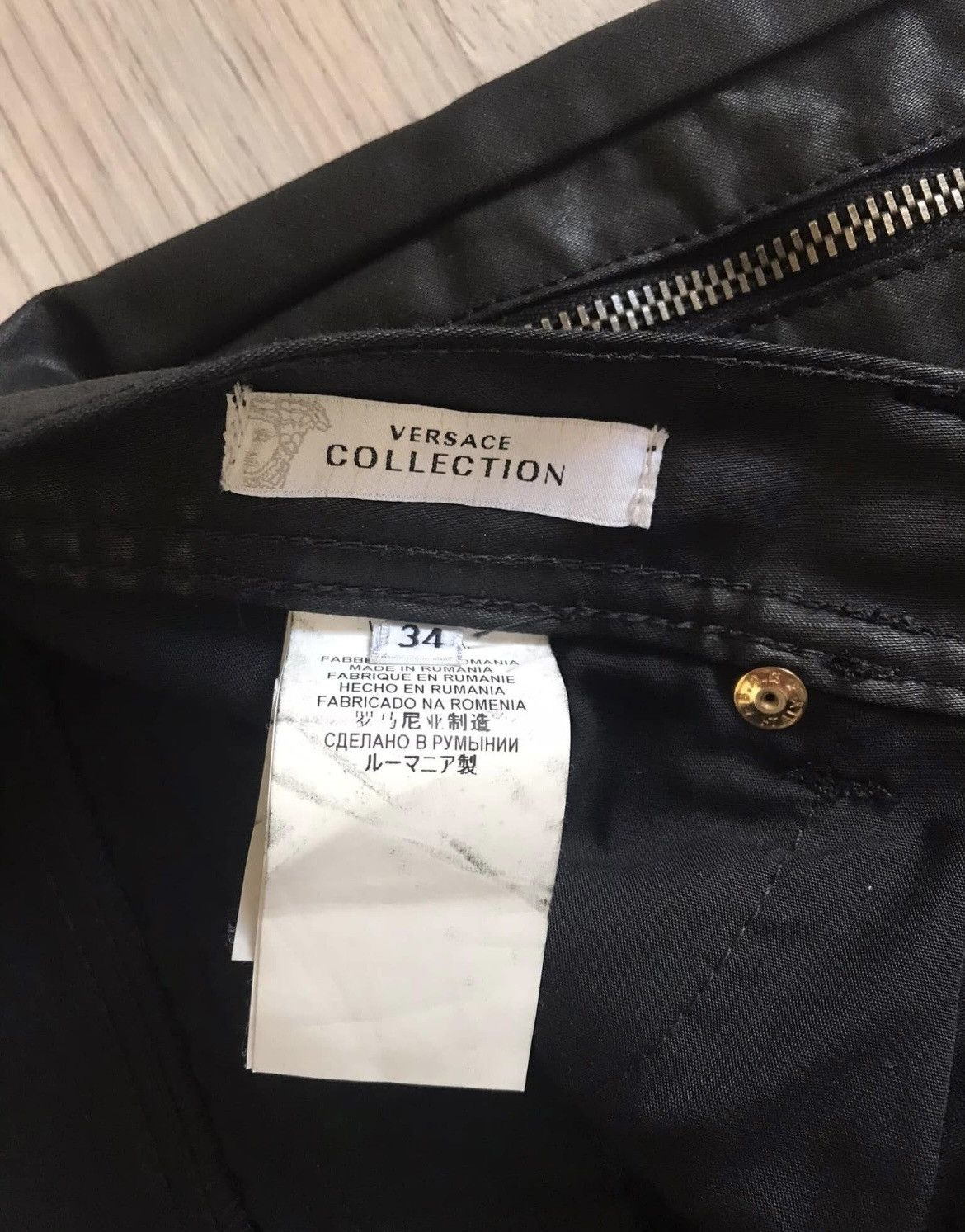Versace Vestace collection archive jeans Size US 34 / EU 50 - 7 Thumbnail