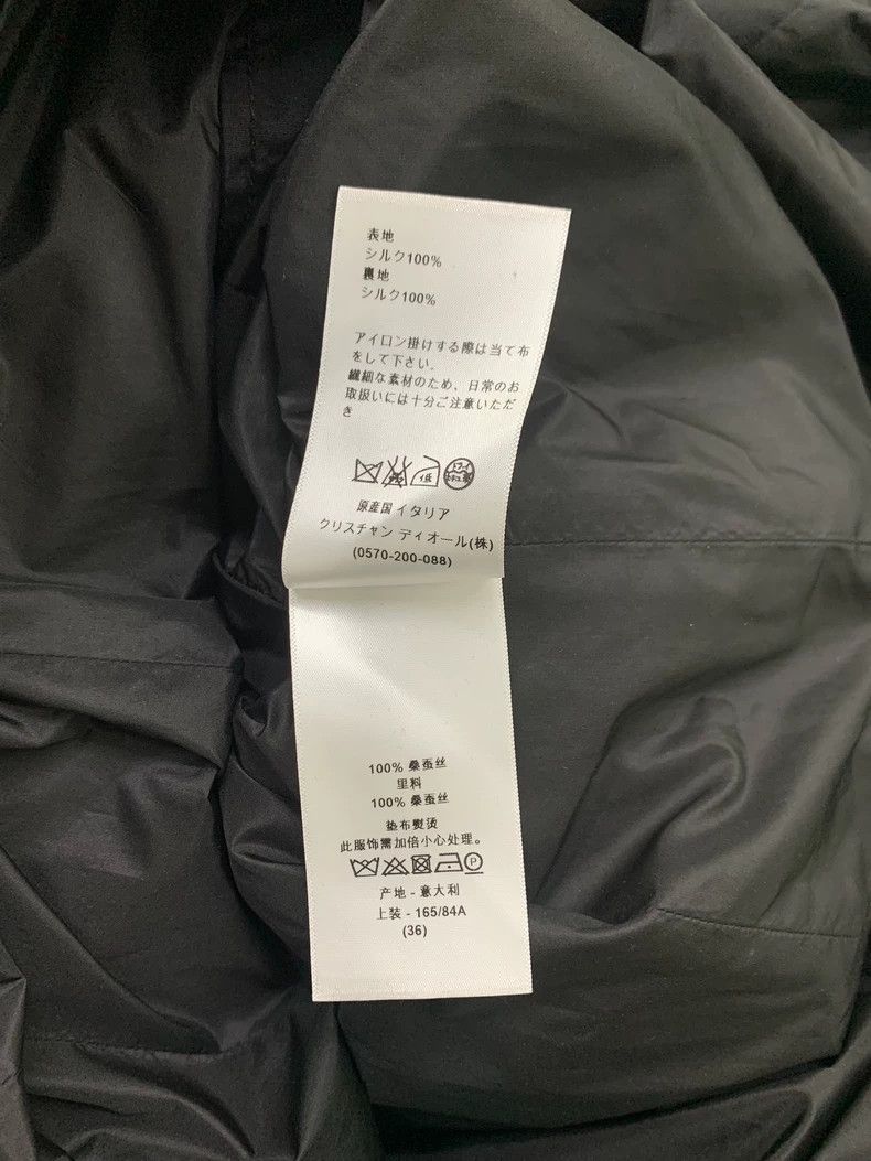 Dior Dior Black hooded long windbreaker jacket Size XS / US 0-2 / IT 36-38 - 5 Thumbnail