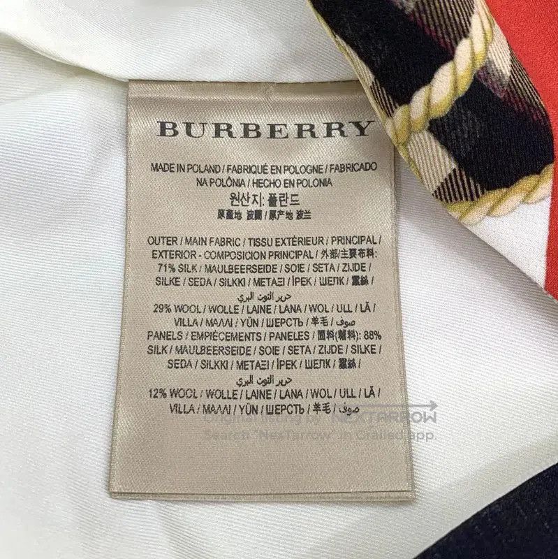 Burberry Burberry Multicolor Silk Dress for Women. Size XXS / US 00 / IT 34 - 8 Thumbnail
