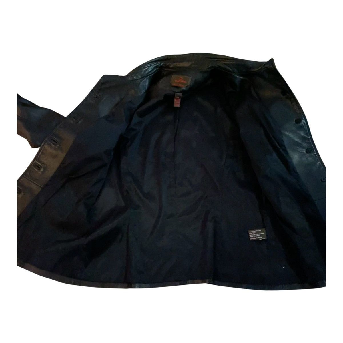 Danier Women’s Danier Black Italian Soft Leather Jacket Size M Size M / US 6-8 / IT 42-44 - 7 Thumbnail