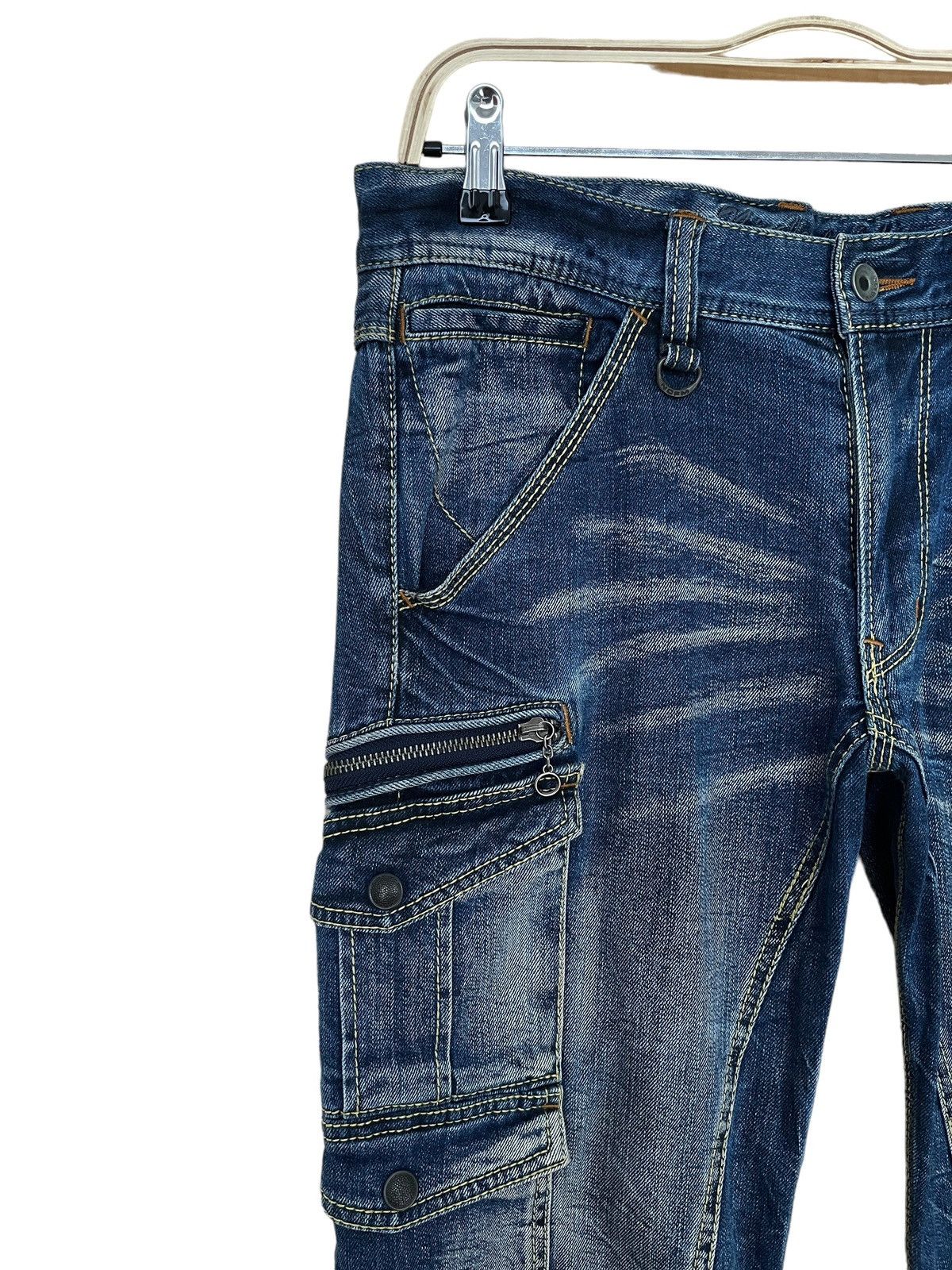 If Six Was Nine × Nicole Club Vintage Brand Nicole Club Multi Pocket Jeans 1990s Size US 33 - 3 Thumbnail