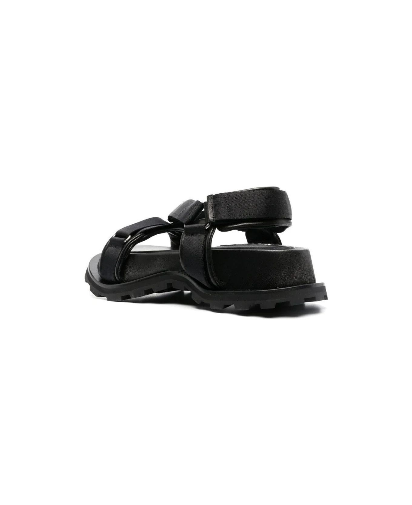 Jil Sander o1y1025 Sandals in Black Size US 7 / IT 37 - 3 Thumbnail