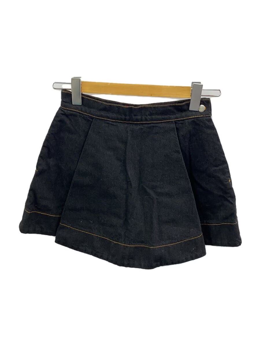 Heart orb Pleated Denim Skort