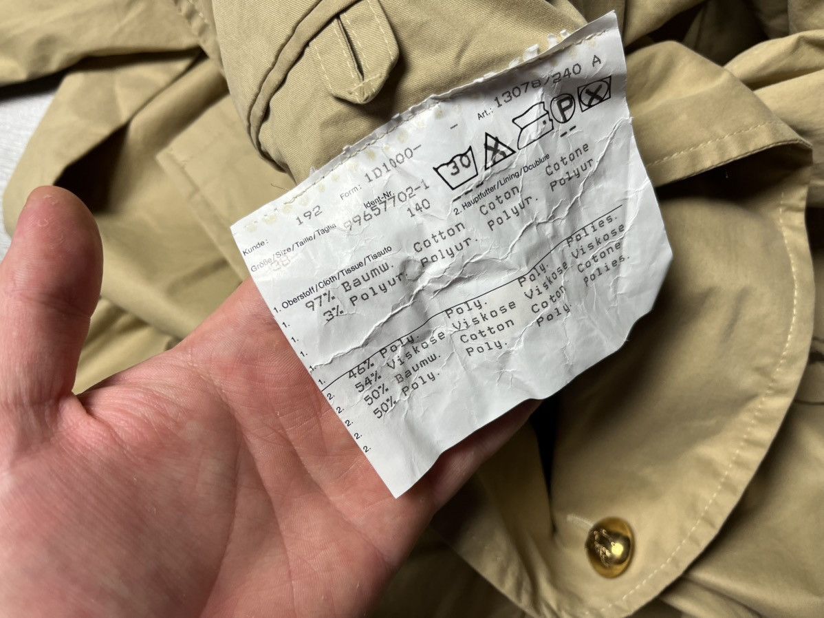 Burberry Vintage Burberry’s coat jacket cotton buckle gold Size M Size US M / EU 48-50 / 2 - 8 Thumbnail