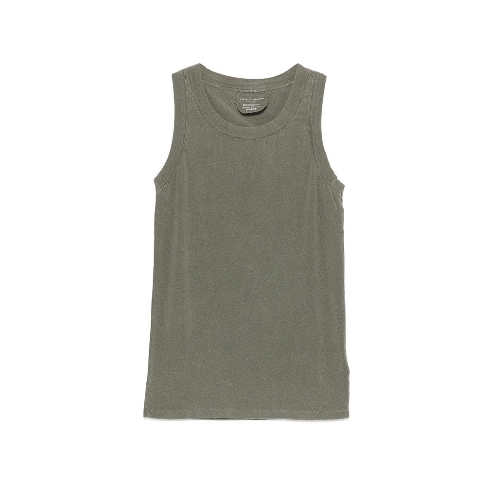 MAJESTIC FILATURES Majestic Filatures GREEN Tops - Vests & Tank Tops Size L / US 10 / IT 46 - 1 Thumbnail
