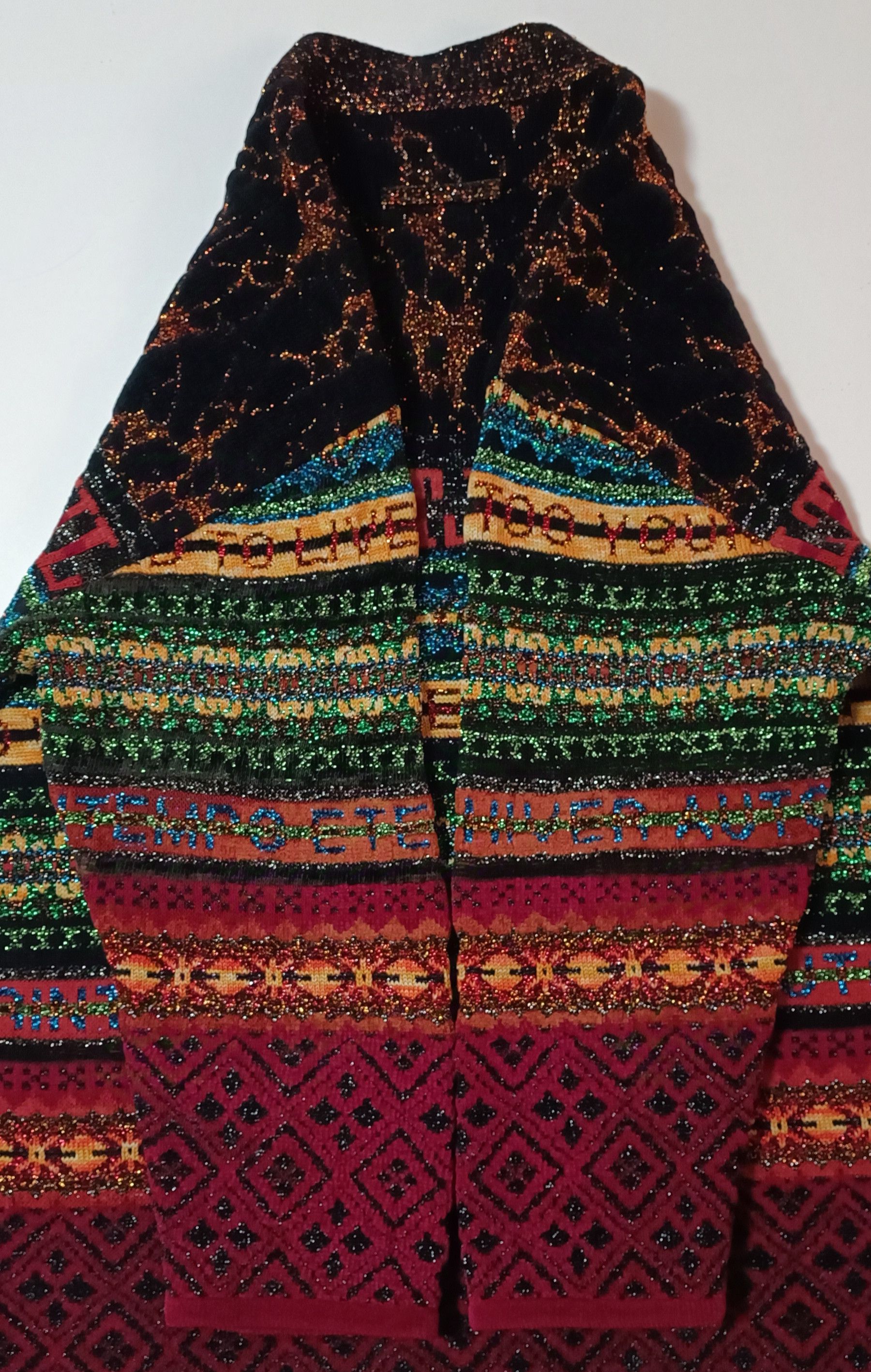 Jean Paul Gaultier Lurex oversize sweater Size US S / EU 44-46 / 1 - 25 Thumbnail