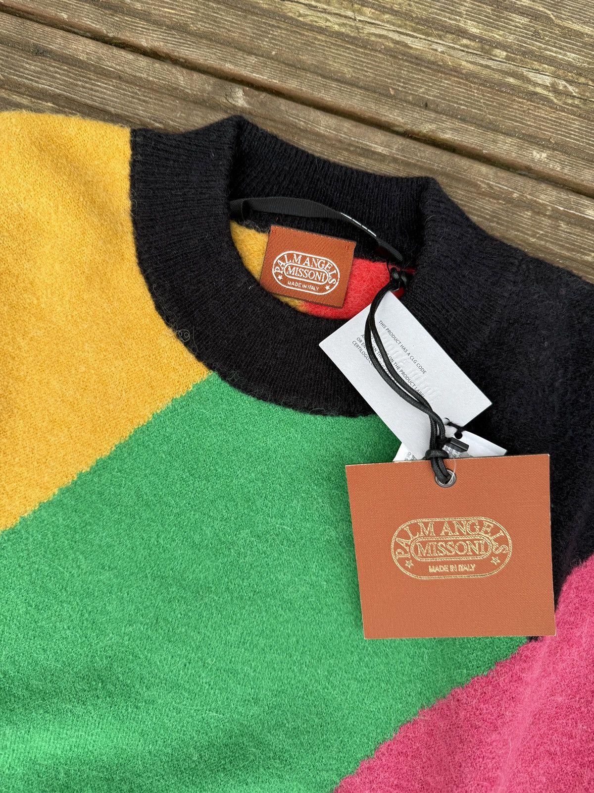 Missoni × Palm Angels Missoni x Palm Angels Alpaca Knit Size US L / EU 52-54 / 3 - 4 Thumbnail