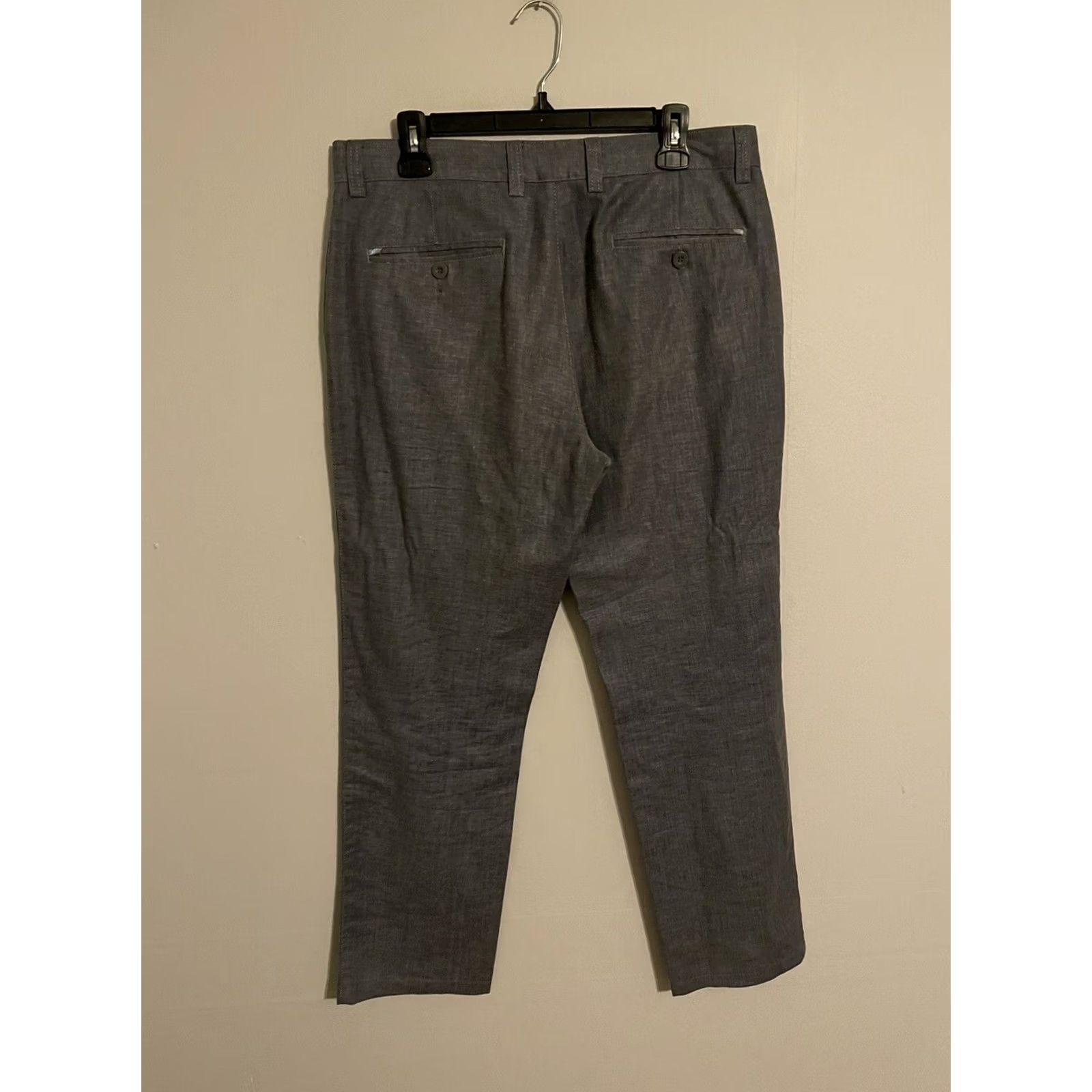 BMW BMW Lifestyle Motorsports Pants Mens Gray Cotton Casual 35x30 Size US 35 - 4 Thumbnail