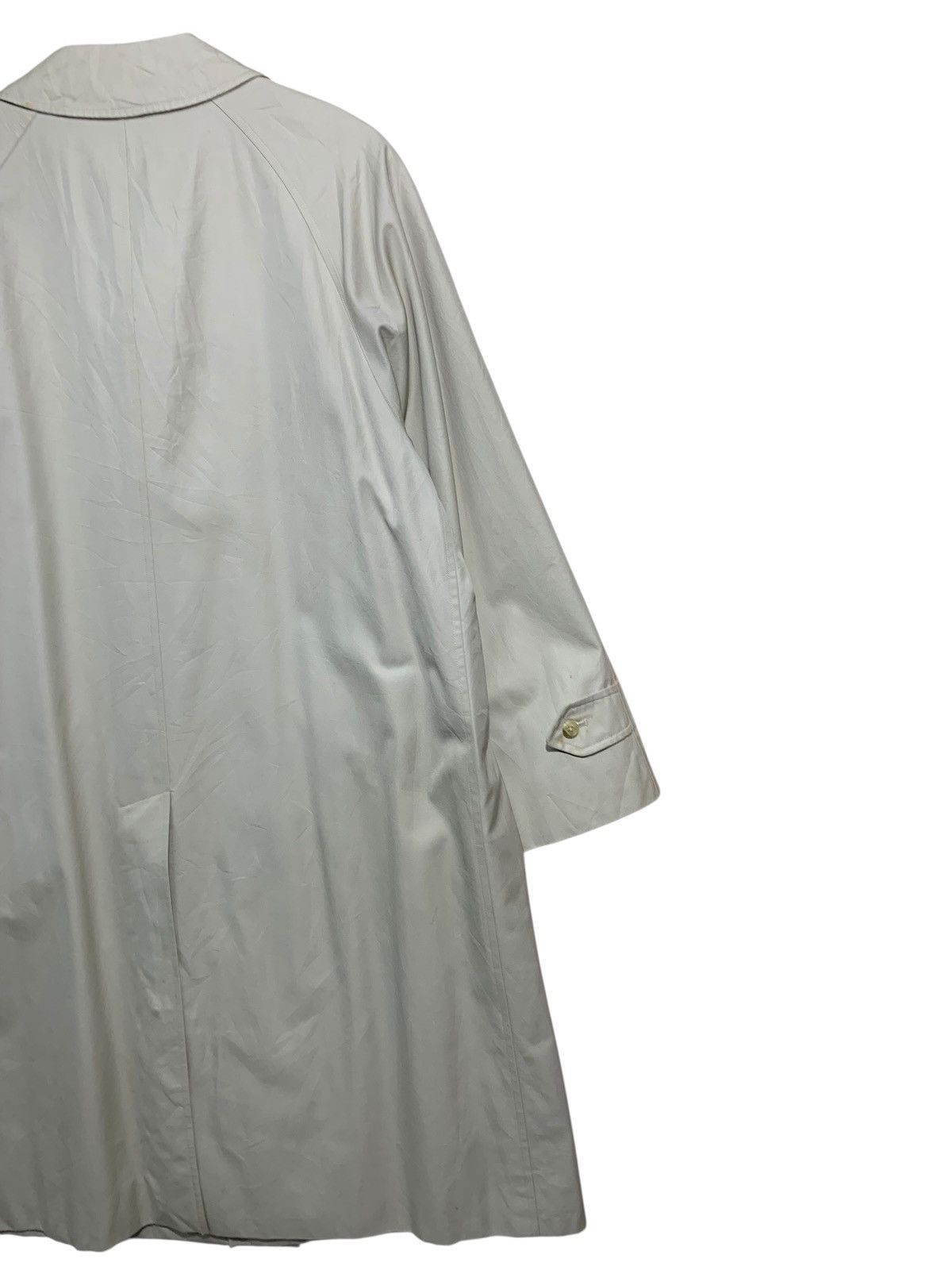 Burberry Prorsum 🔥VTG BURBERRYS NOVACHECK OVERCOATS CREAM WHITE Size US L / EU 52-54 / 3 - 8 Thumbnail