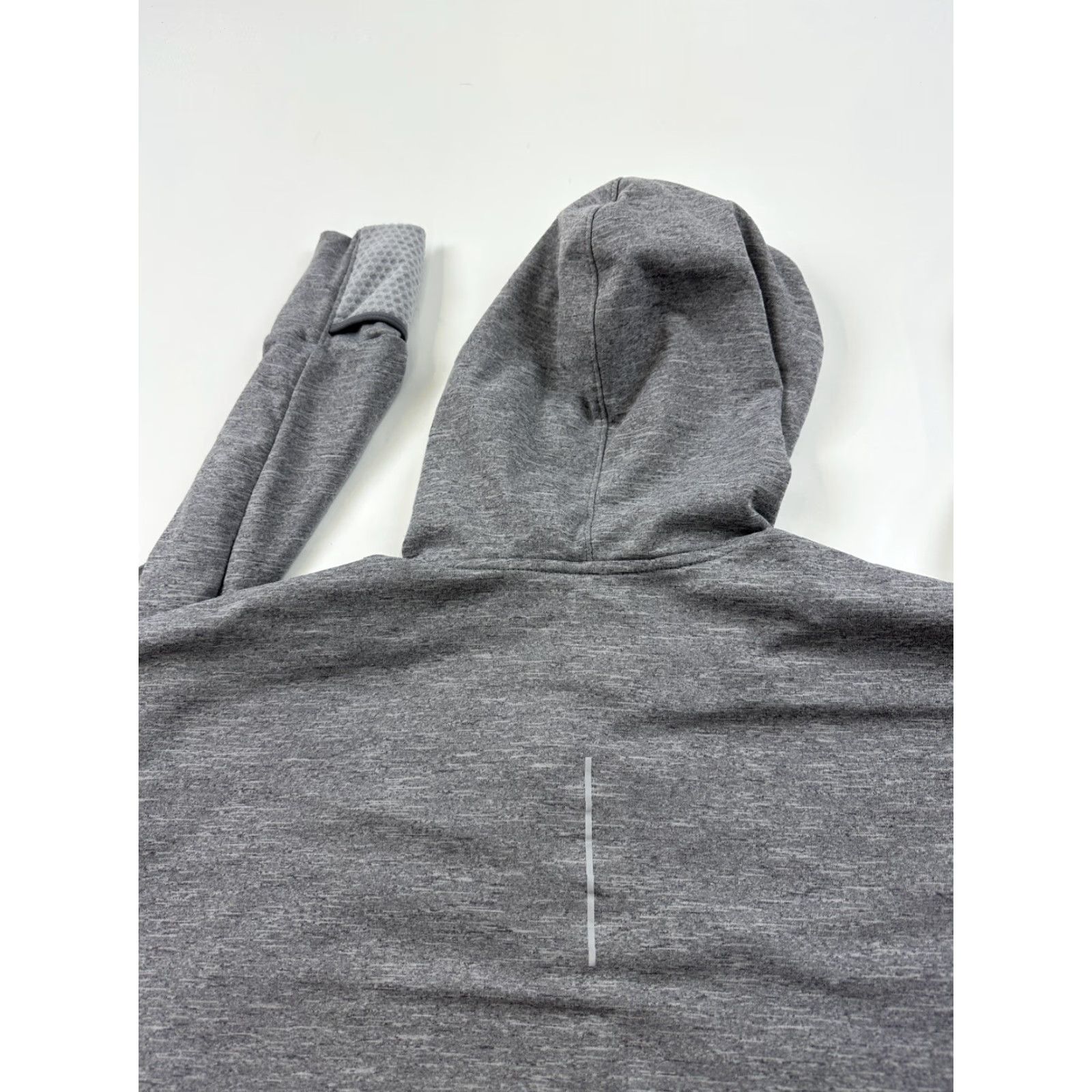 Nike Nike Hoodie Running Sweatshirt Shirt Women’s XS Gray Long Sleeve Size XS / US 0-2 / IT 36-38 - 5 Thumbnail