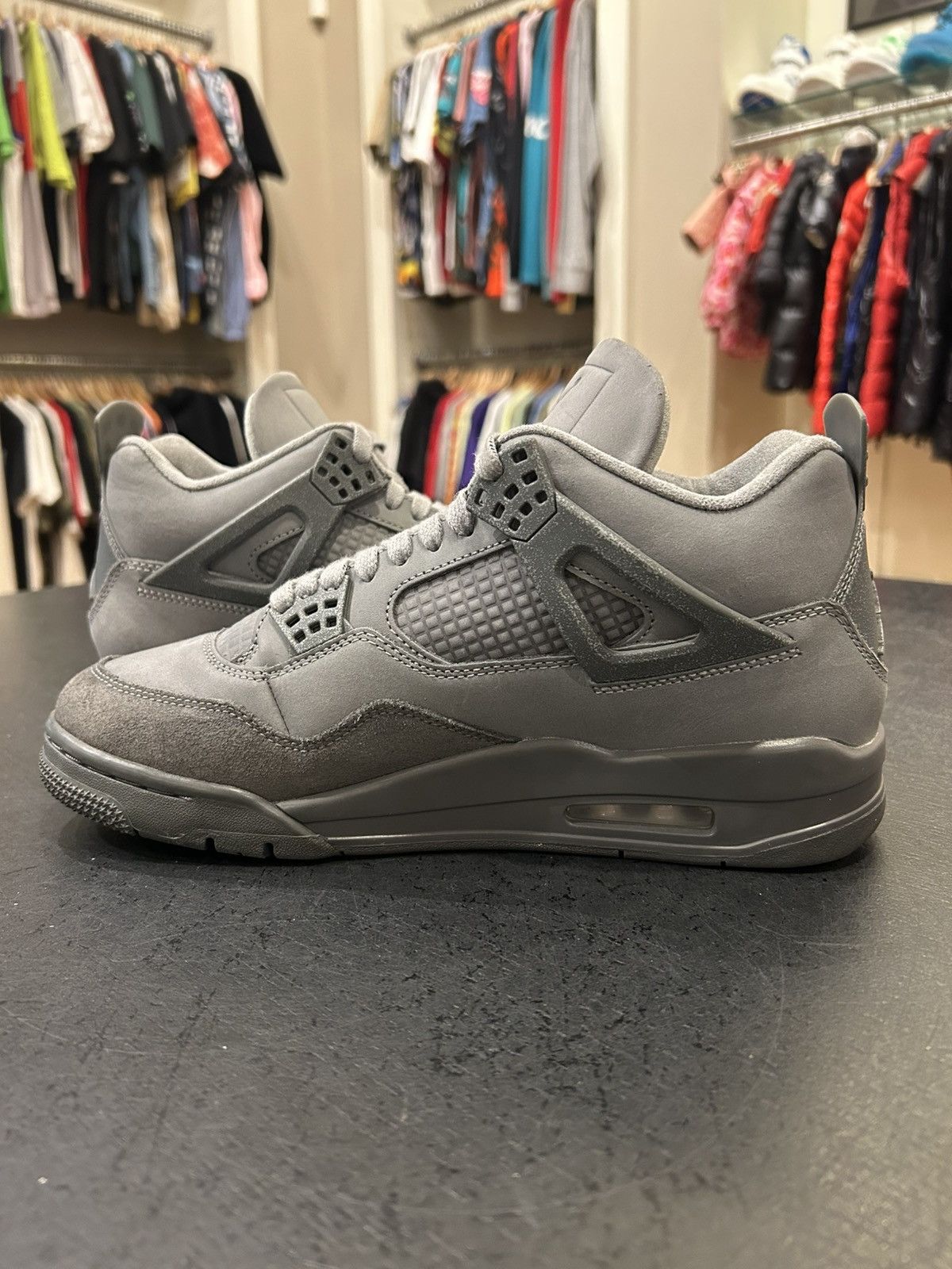Jordan Brand Jordan 4 Retro ‘Paris Olympics Wet Cement’ Size US 8.5 / EU 41-42 - 4 Thumbnail
