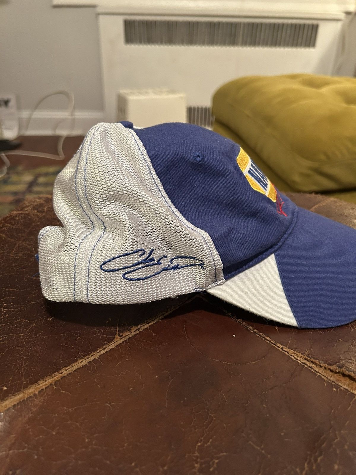 Other blue and white napa rase car hat Size ONE SIZE - 2 Thumbnail